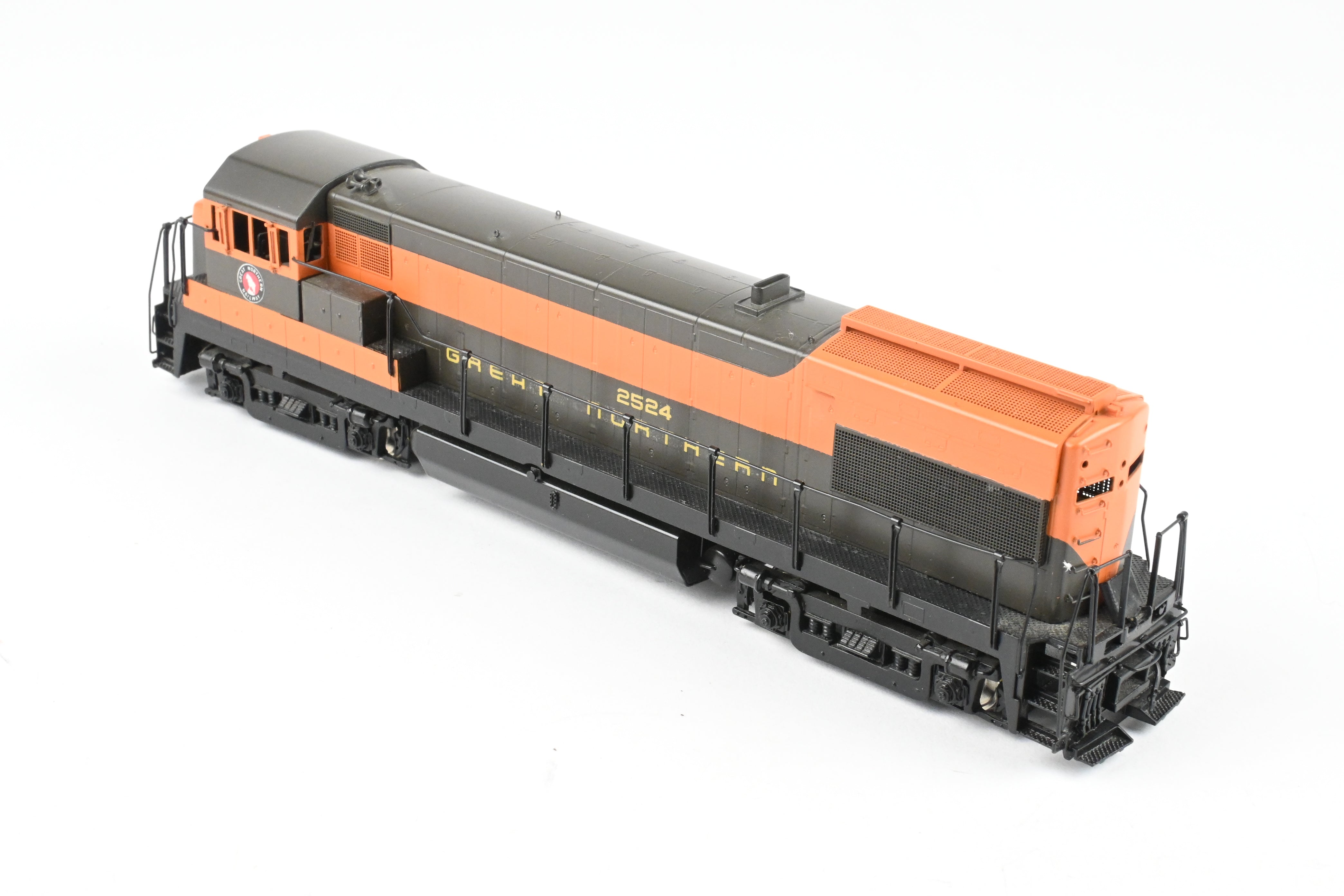 HO Brass Oriental Limited GN - Great Northern GE U-30B 3000HP Custom Painted Road Switcher #2524