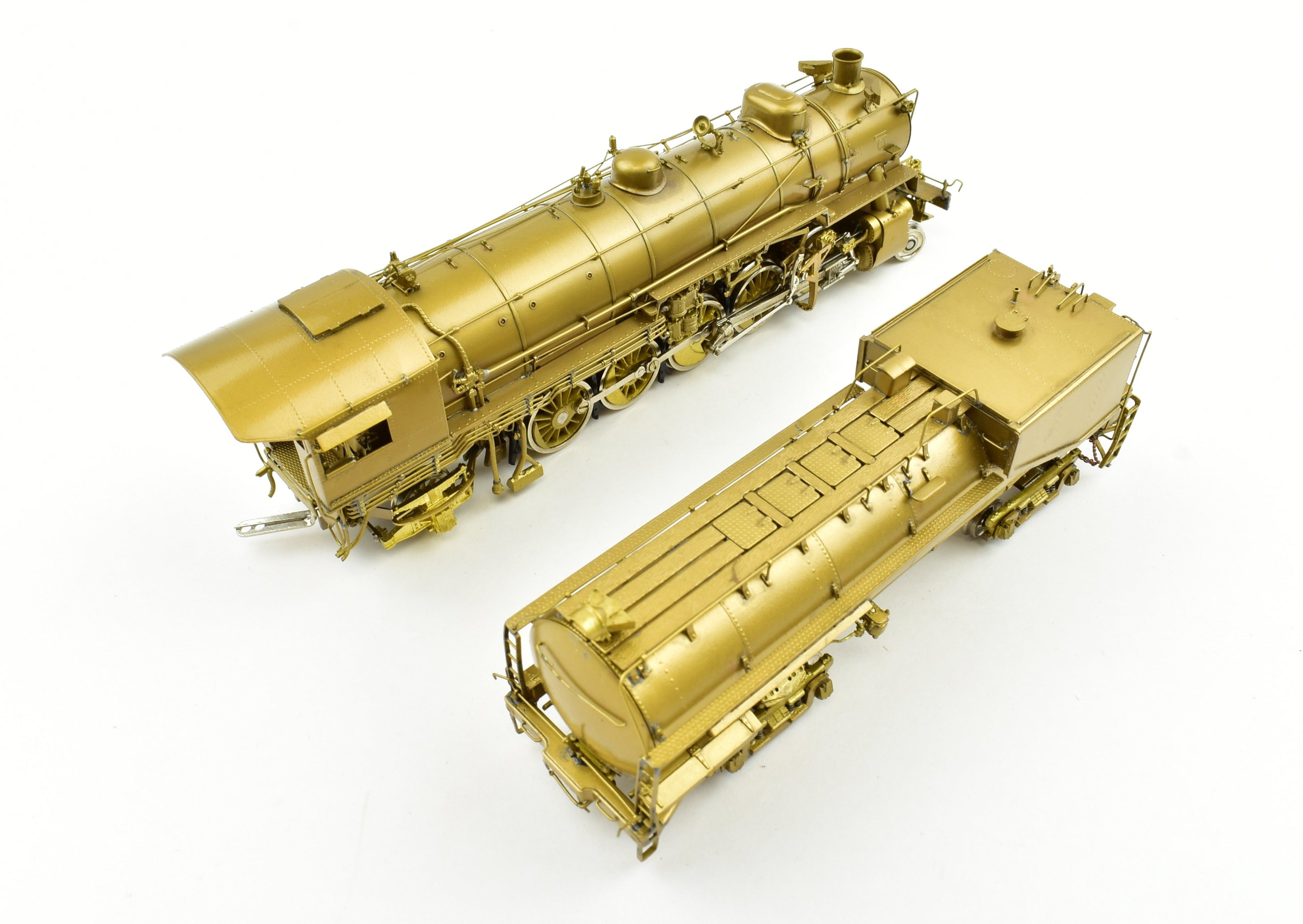 HO Brass Sunset Models SP - Southern Pacific F-1 2-10-2 Elesco Feedwater Heater (As-Is Condition)