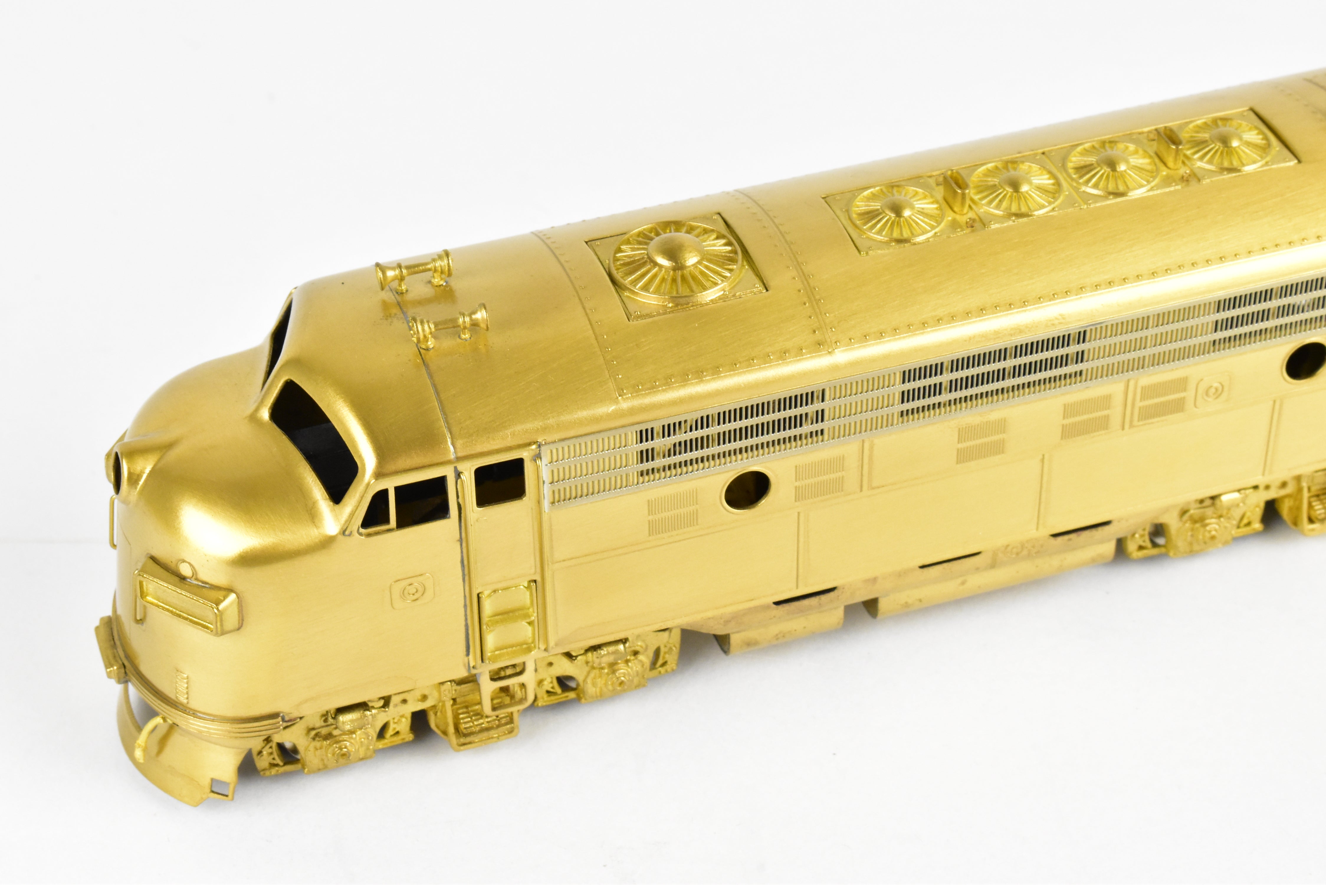 HO Scale Brass Oriental Limited EMD F9 A/B/A Set, 1750 HP Each Unit
