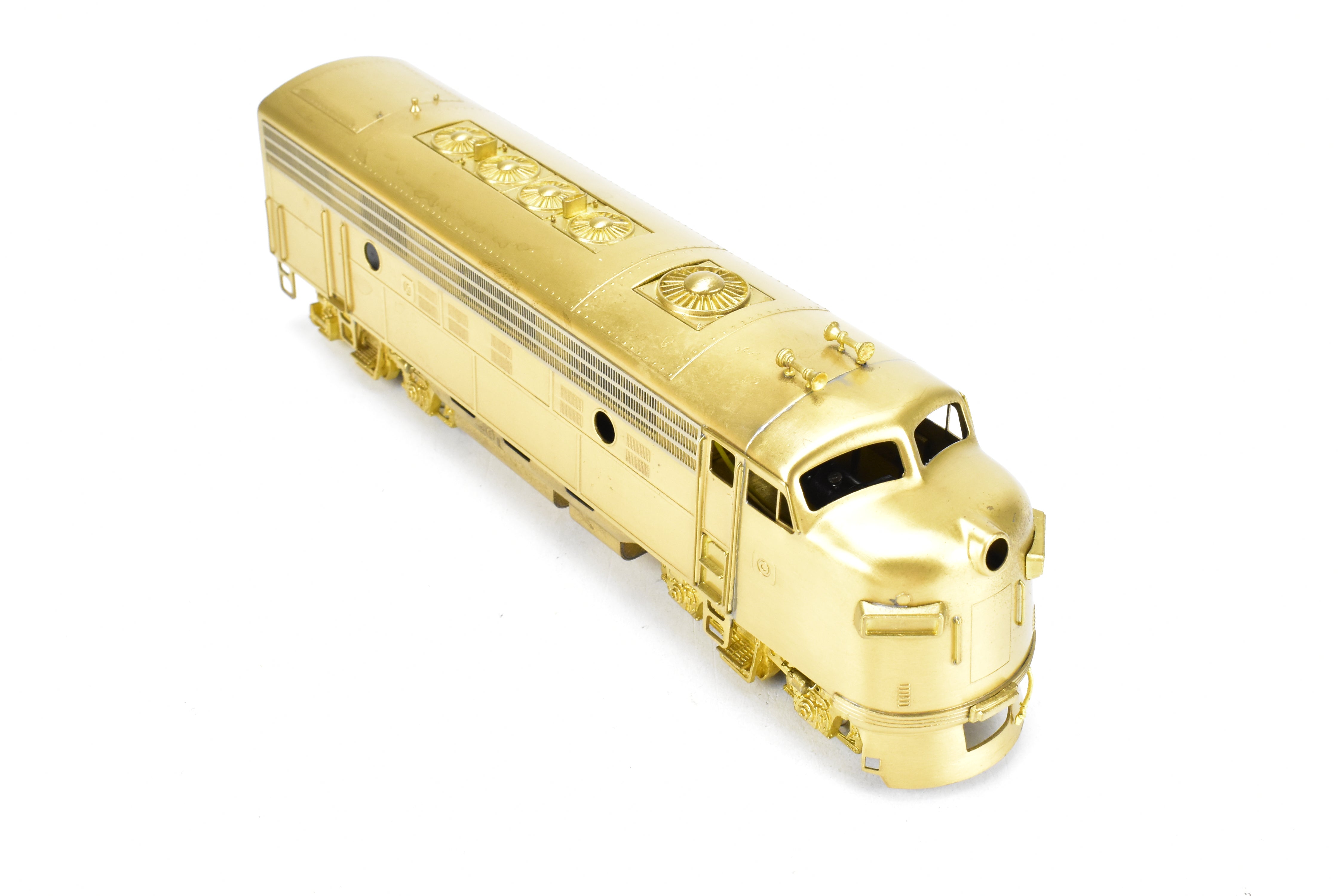 HO Scale Brass Model of Oriental Limited's Various Roads EMD F9A Locomotive with 1750 Horsepower