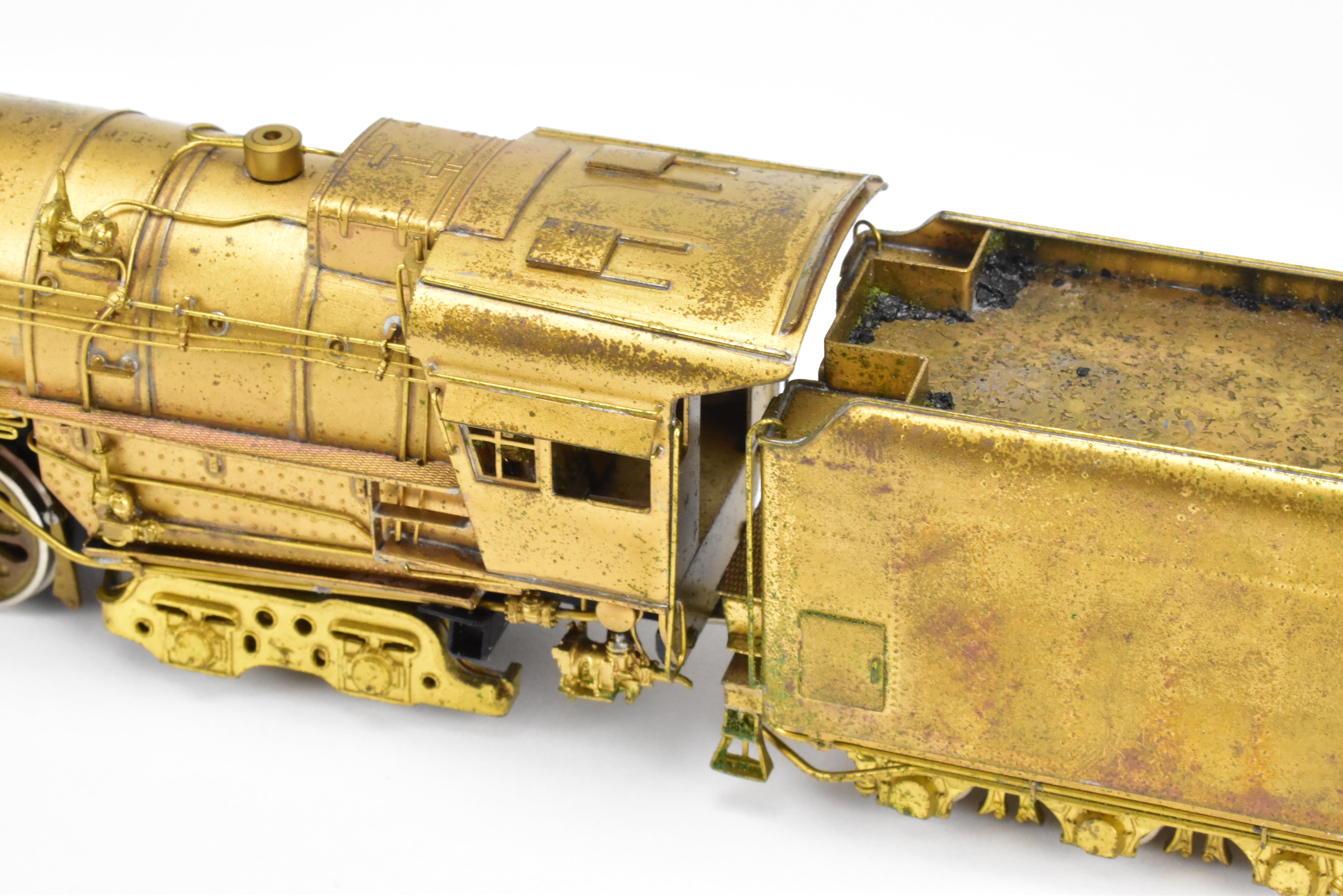 HO Scale Brass PFM - Fujiyama Missouri Pacific 4-8-4 2200 Class Steam Locomotive Model - As Is Condition