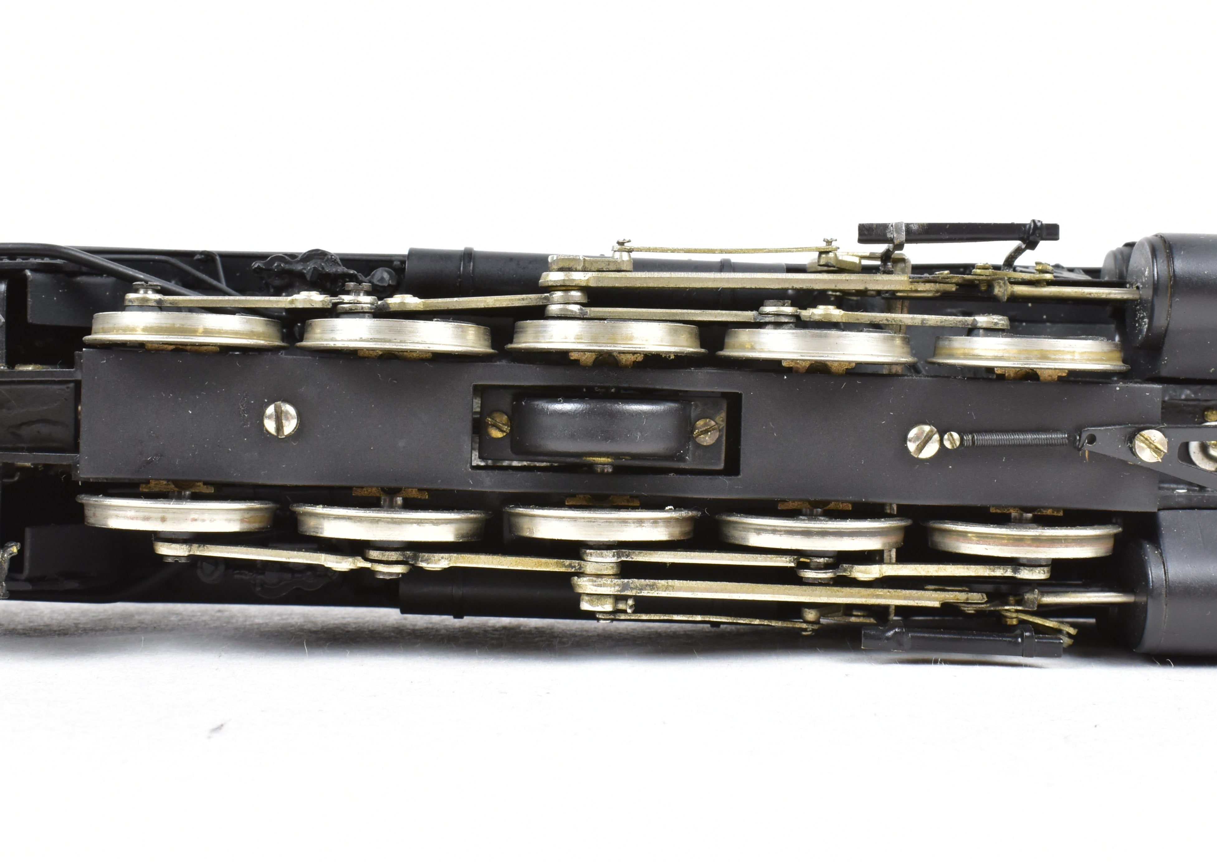 HO Scale Brass Nickel Plated Model Train - Bessemer & Lake Erie 2-10-4 FP No. 608 Reboxxed Version