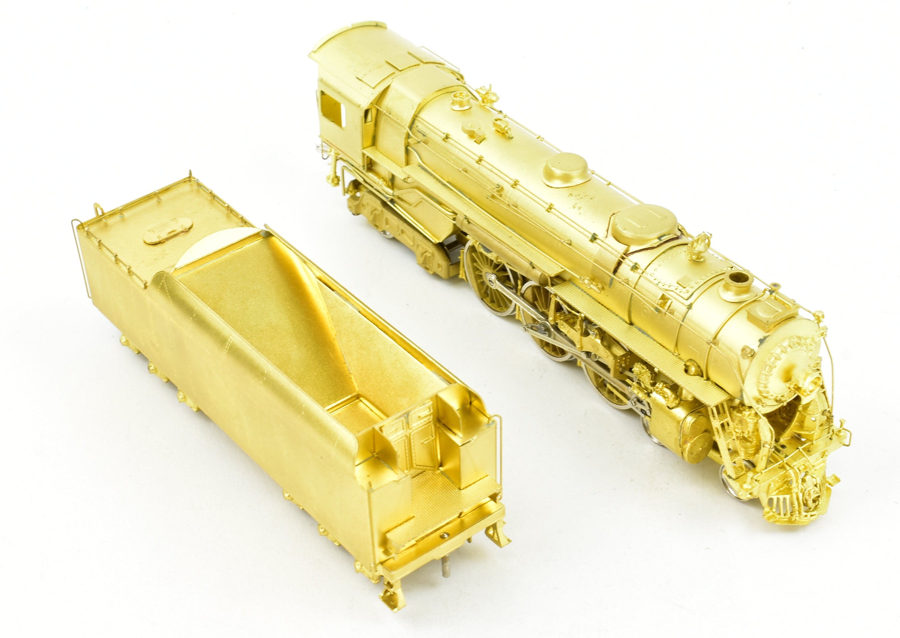 HO Scale Brass Model Train - Sunset Models NYC New York Central J - 1e 4 - 6 - 4 Hudson Steam Locomotive No. 5404