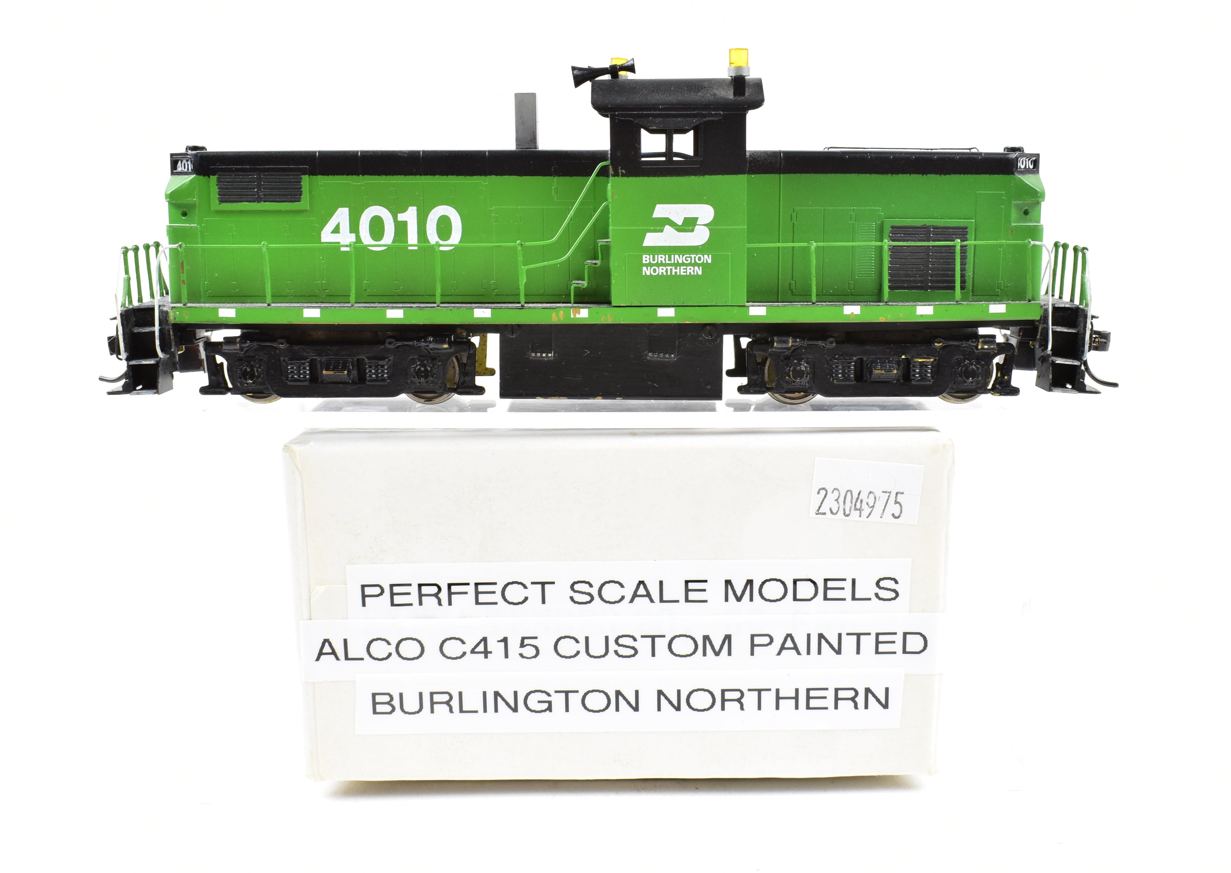 HO Scale BN - Burlington Northern ALCO C - 415 Custom Painted Brass Diesel Model