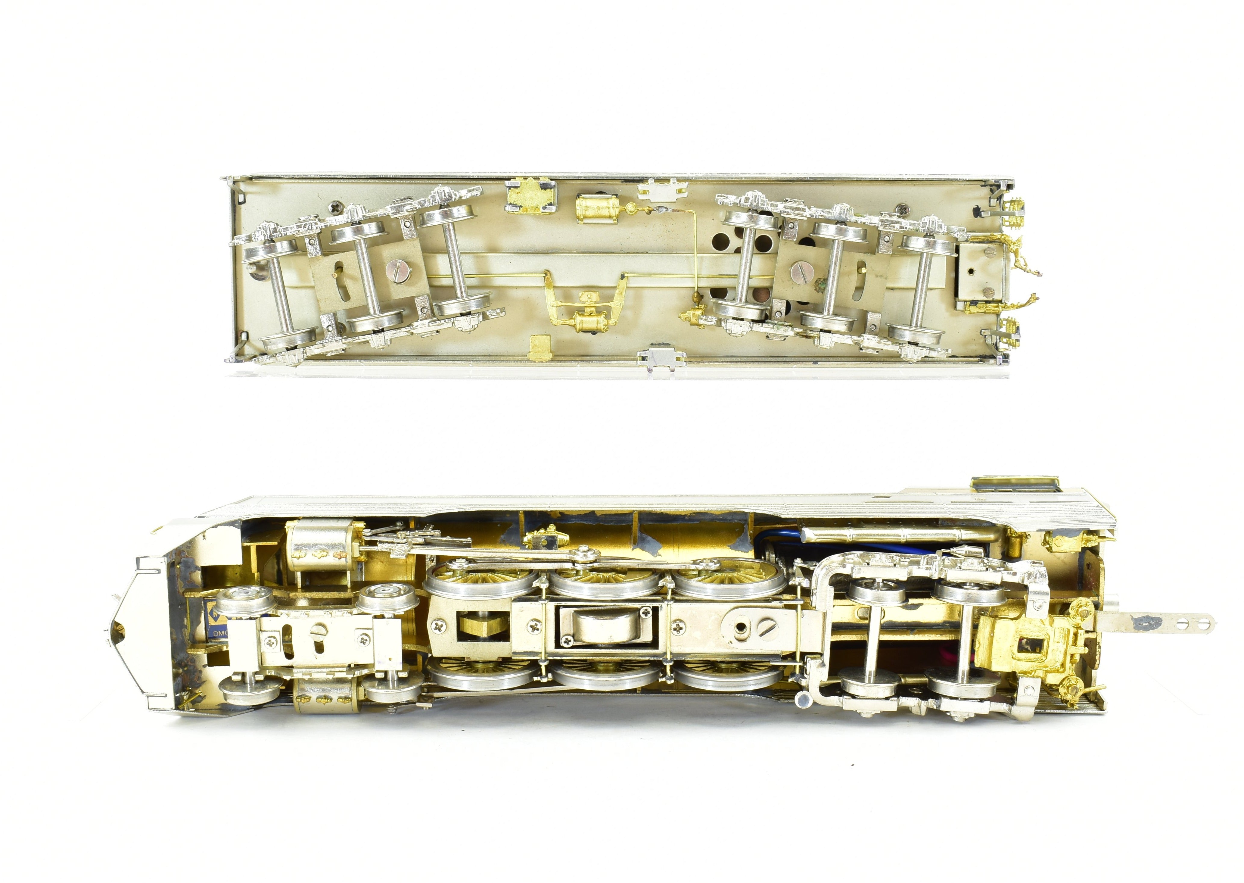HO Scale Custom Brass Chesapeake & Ohio L-1 4-6-4 Streamlined Hudson Model Locomotive by NJ Custom Brass