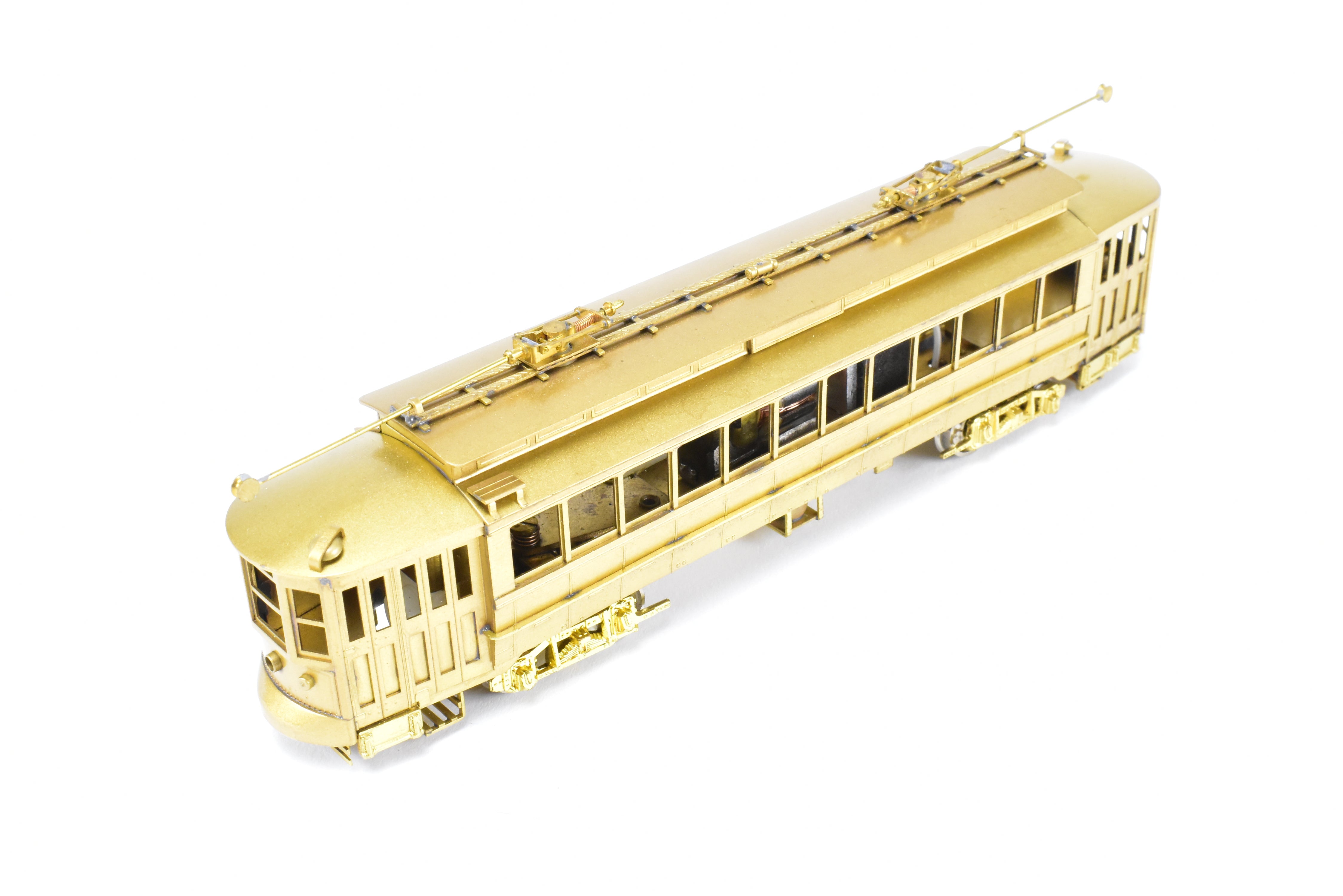 HO Scale Custom Brass TARS Third Avenue Railway System 400 Series Trolley Model - High - Quality HO Brass NJ Imported Collectible
