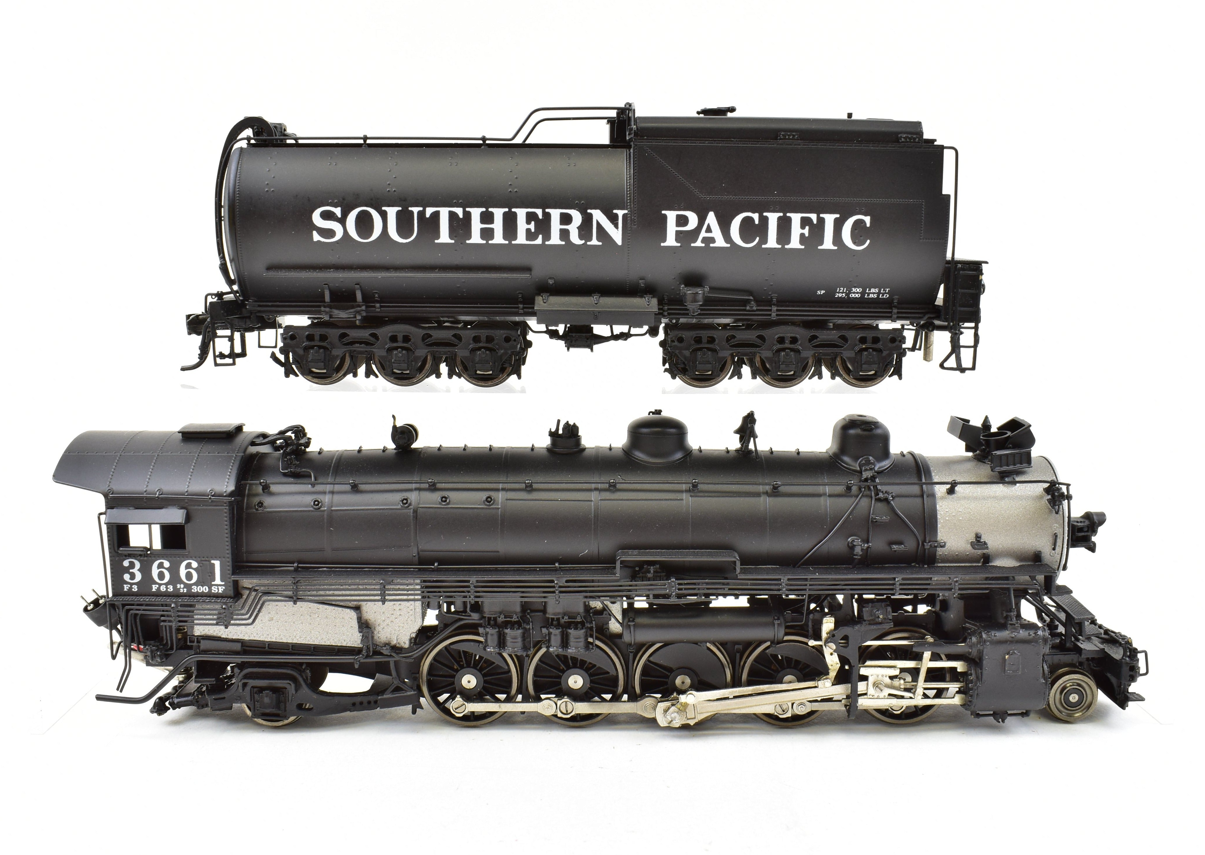 HO Scale Brass Model Train - Sunset Models Southern Pacific F - 3 2 - 10 - 2 Factory Painted Locomotive No. 3661