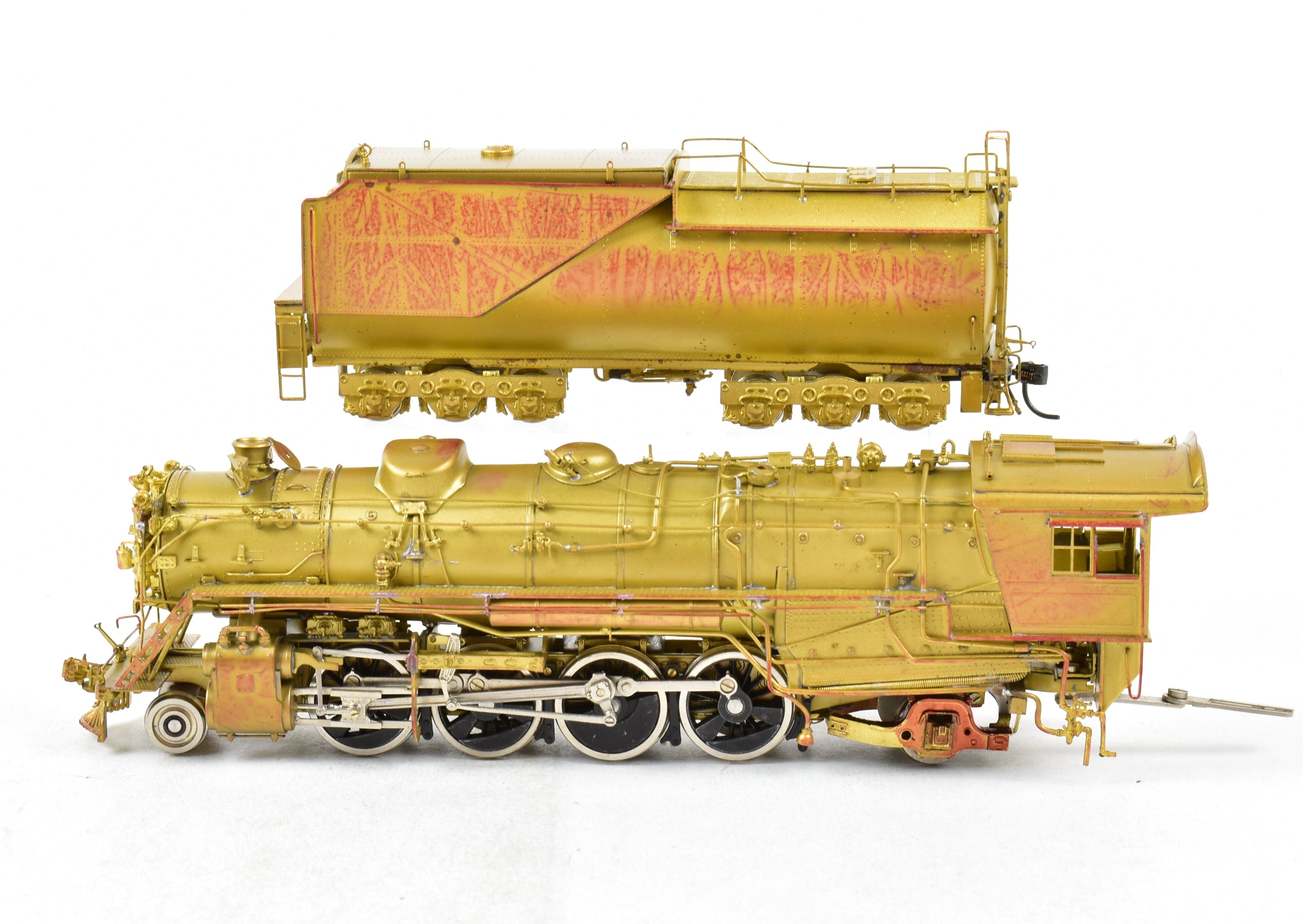 HO Scale Brass Sunset Models GN - Great Northern 2-8-2 Class O-8 Open Cab Railway Model