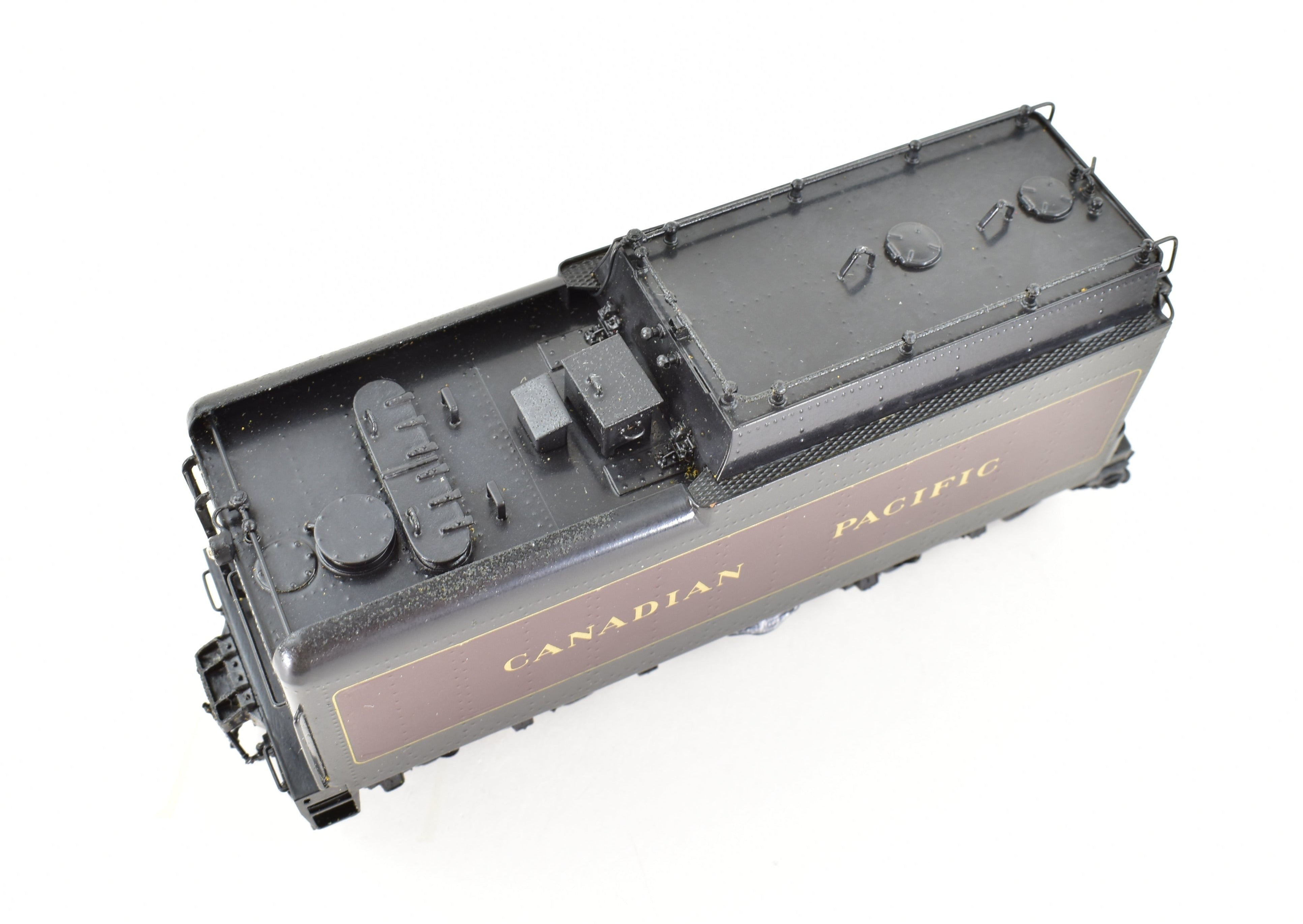 HO Scale Brass PFM - Tenshodo Model Train of Canadian Pacific Railway 4-6-4 Class H-1e #2860 Royal Hudson with Factory Paint Finish