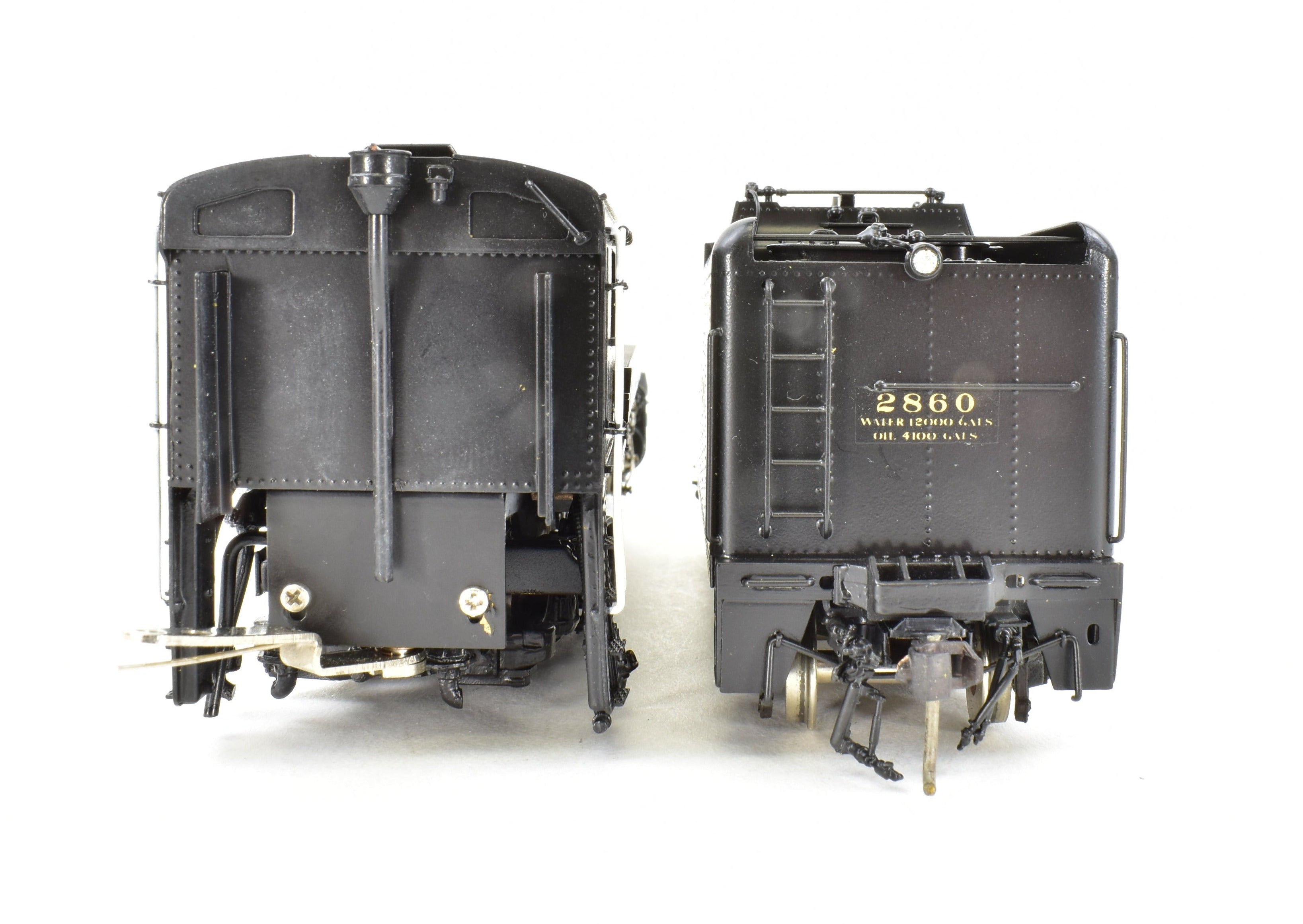 High - Quality HO Scale Brass PFM - Tenshodo Canadian Pacific Railway 4 - 6 - 4 Class H - 1e #2860 Royal Hudson Model Locomotive for Railway Enthusiasts