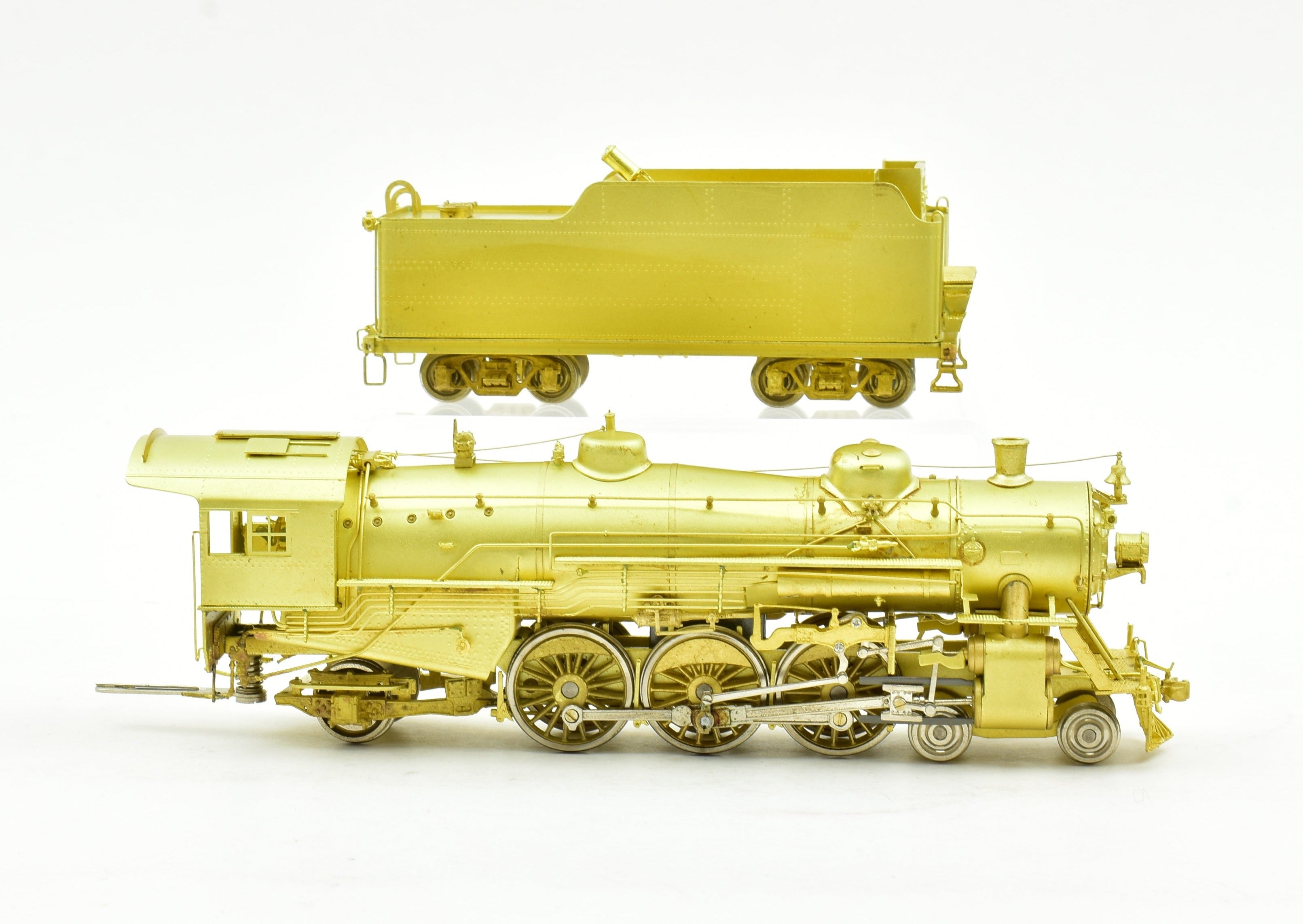 HO Scale Brass Sunset Models USRA (United States Railway Administration) Light 4-6-2 Pacific Steam Locomotive Model