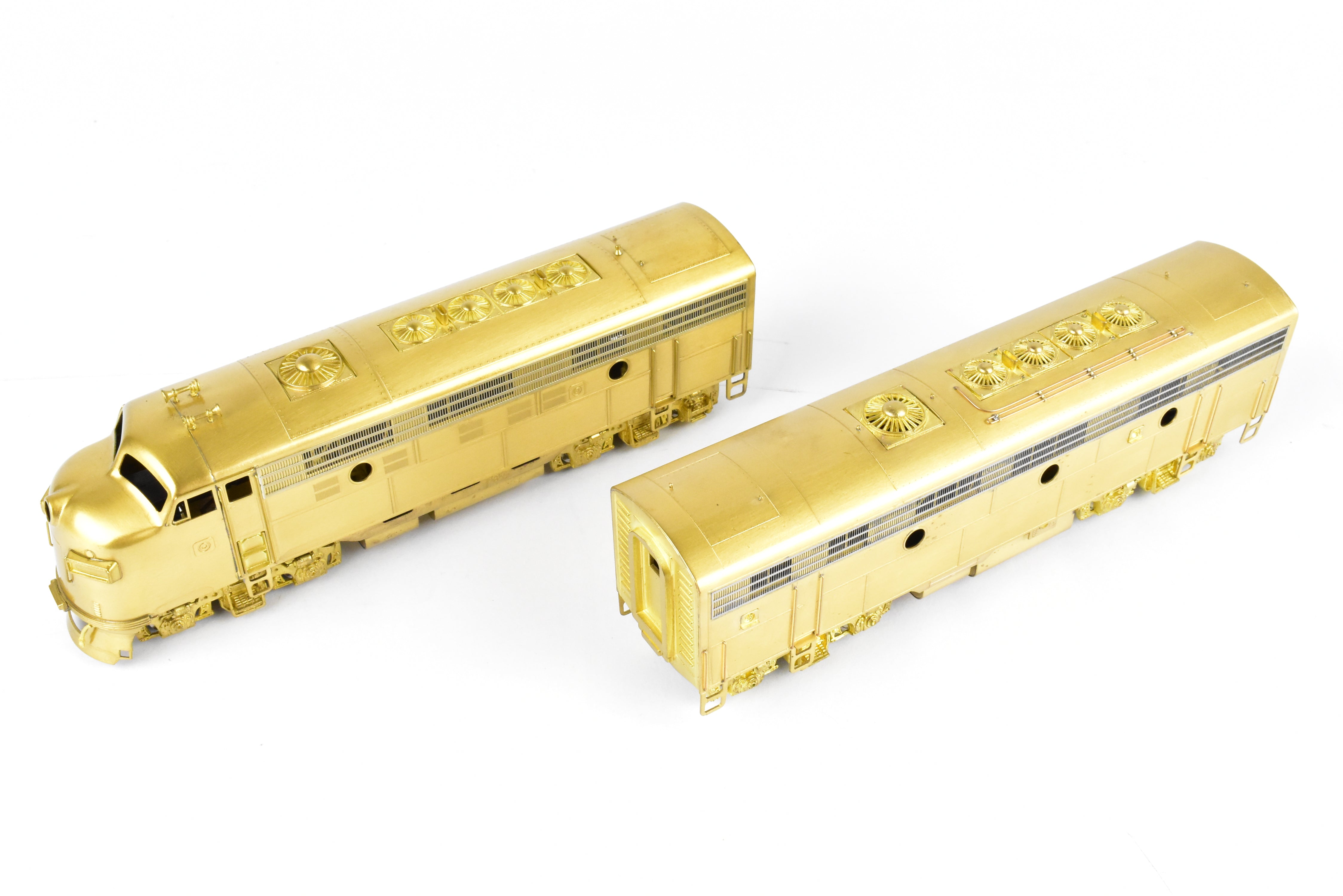 HO Scale Brass Oriental Limited EMD F9 A/B/A Set, 1750 HP Each Unit