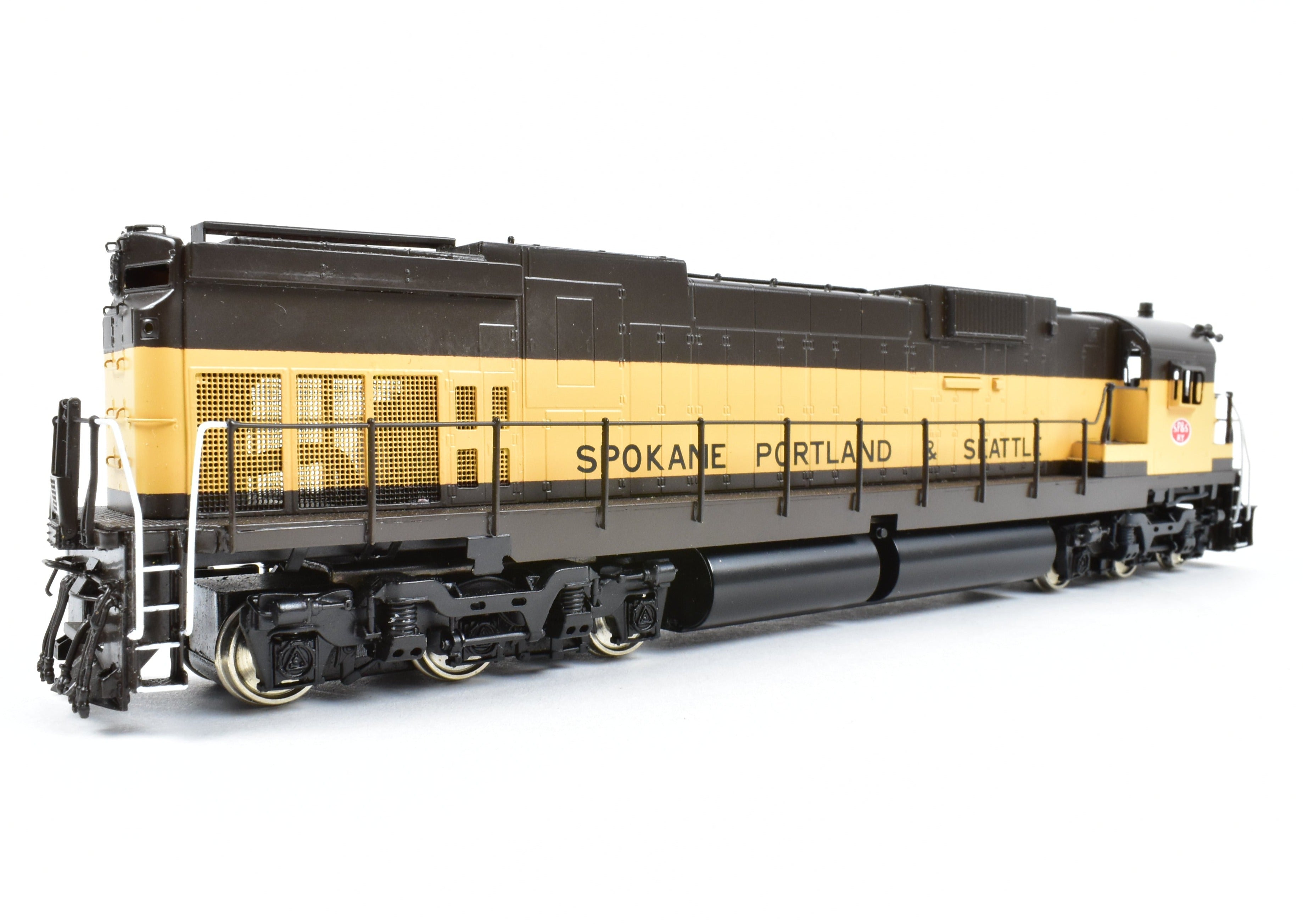HO Brass Oriental Limited SP&S Alco C - 636 Un - numbered Freight Locomotive