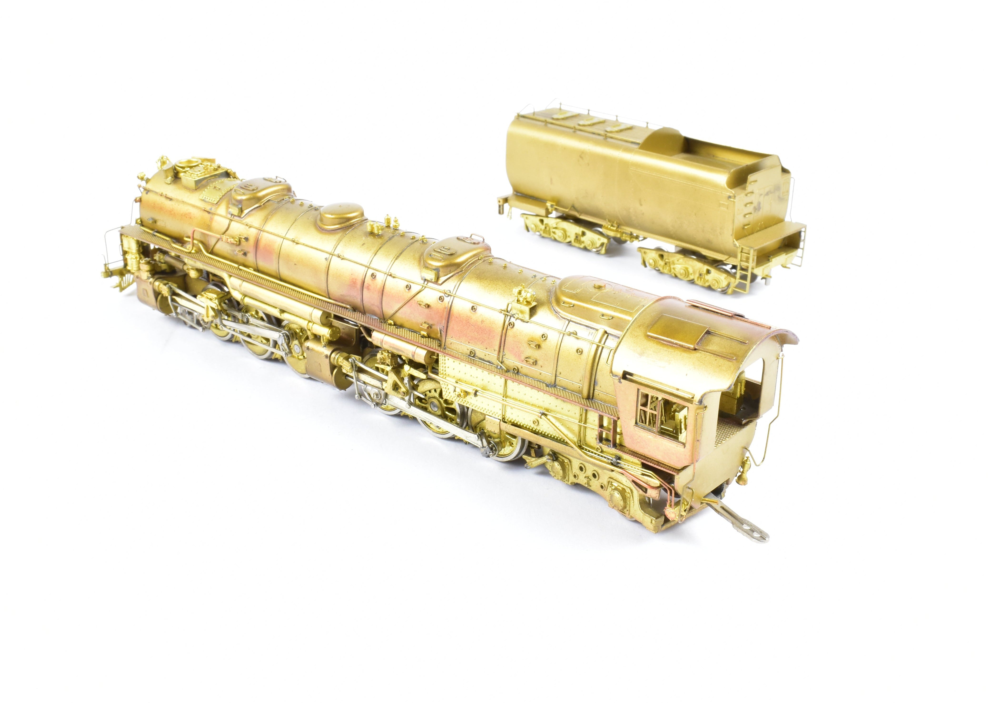 High - Quality HO Scale Brass Key Imports Union Pacific 3900 Class 4 - 6 - 6 - 4 Challenger Coal Version Model Train