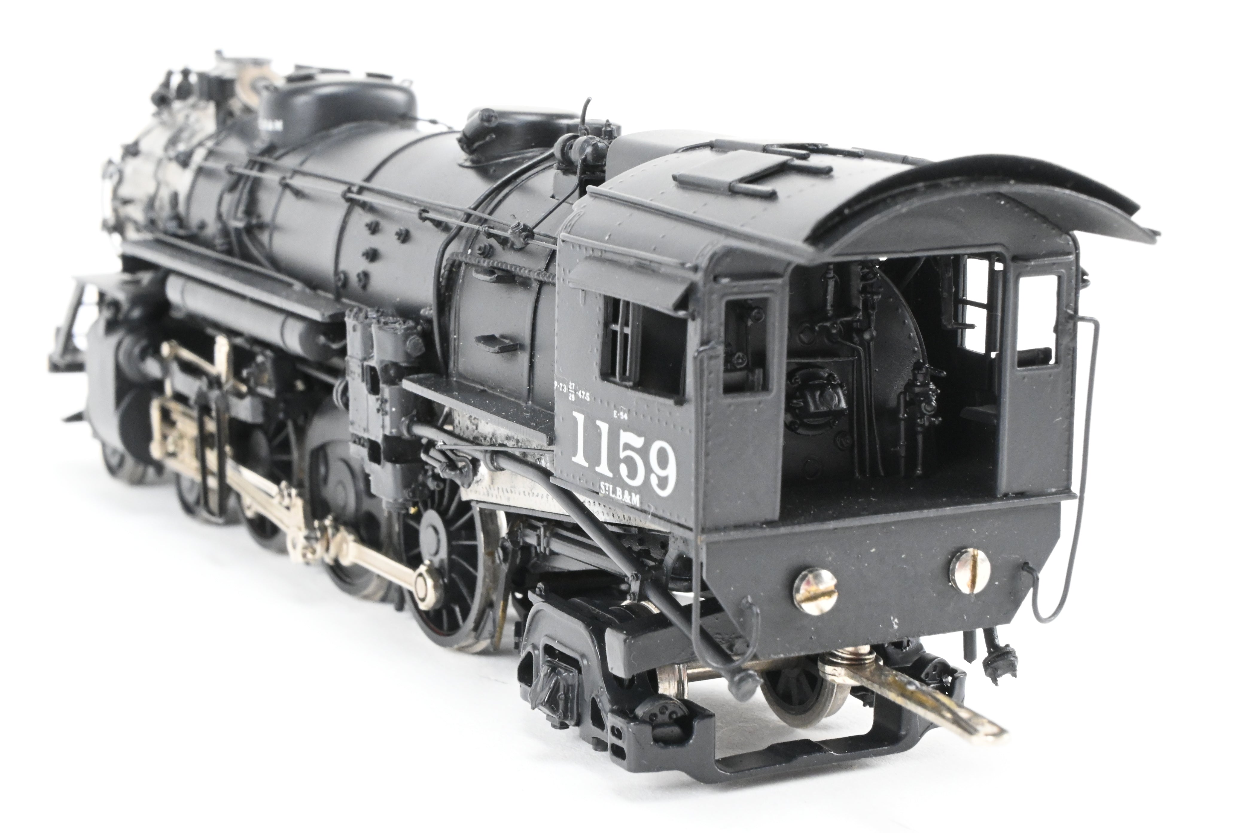 HO Scale Brass PFM Model Train - Samhongsa MP - Missouri Pacific 4-6-2 P-73 Steam Locomotive Custom Painted by Joe G. Collias with Road Number 1159