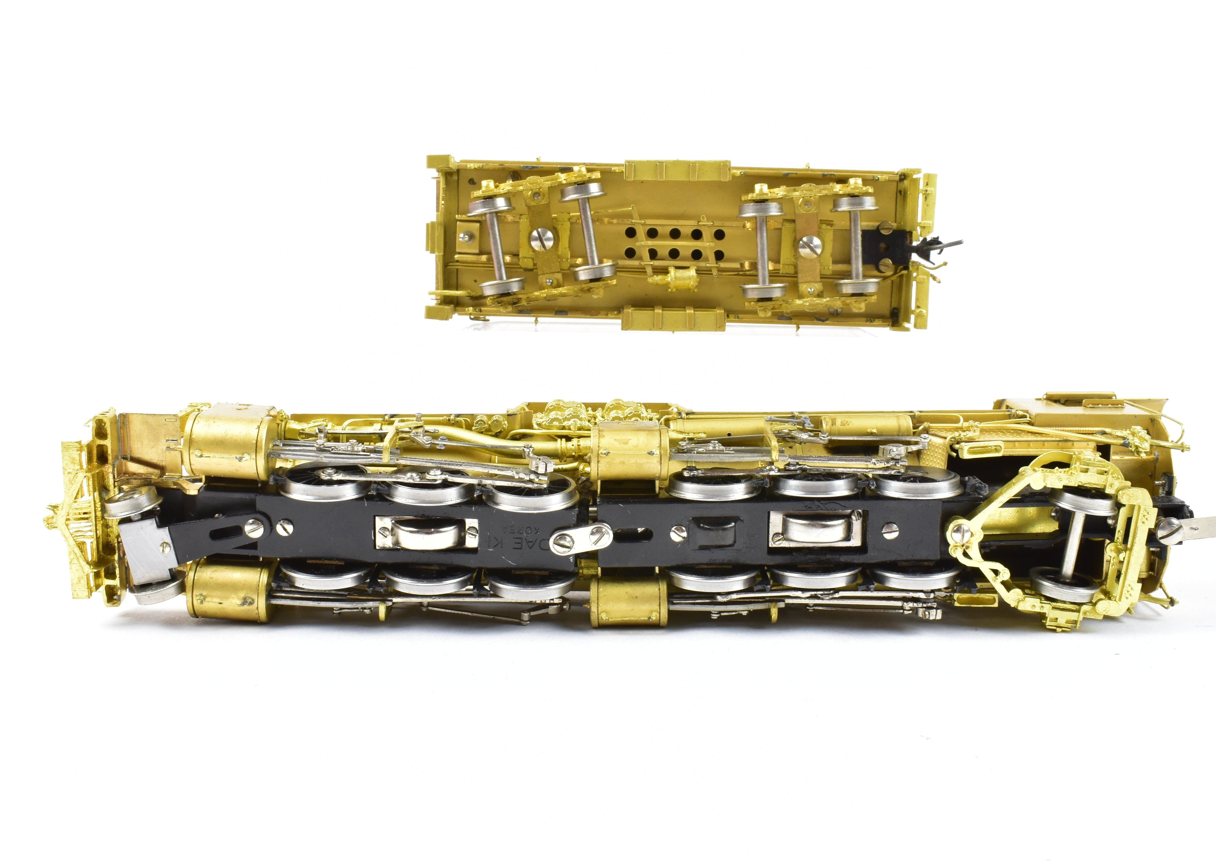 HO Scale Brass Nickel Plate Products - Southern Pacific 2-6-6-2 MM-3 Model Train with Nickel Plating