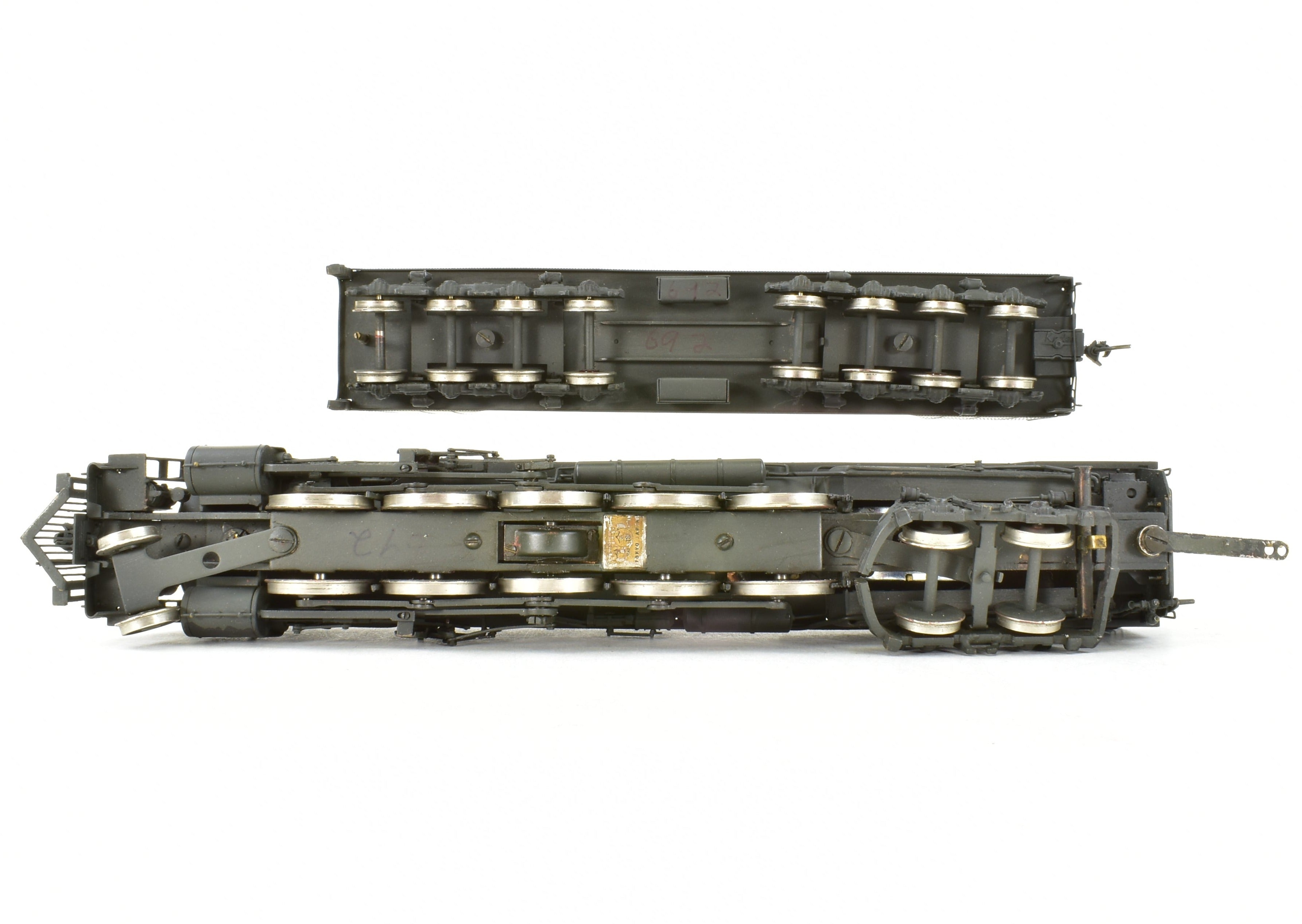 Custom Painted HO Brass PFM - United ATSF - Santa Fe 2-10-4 Model