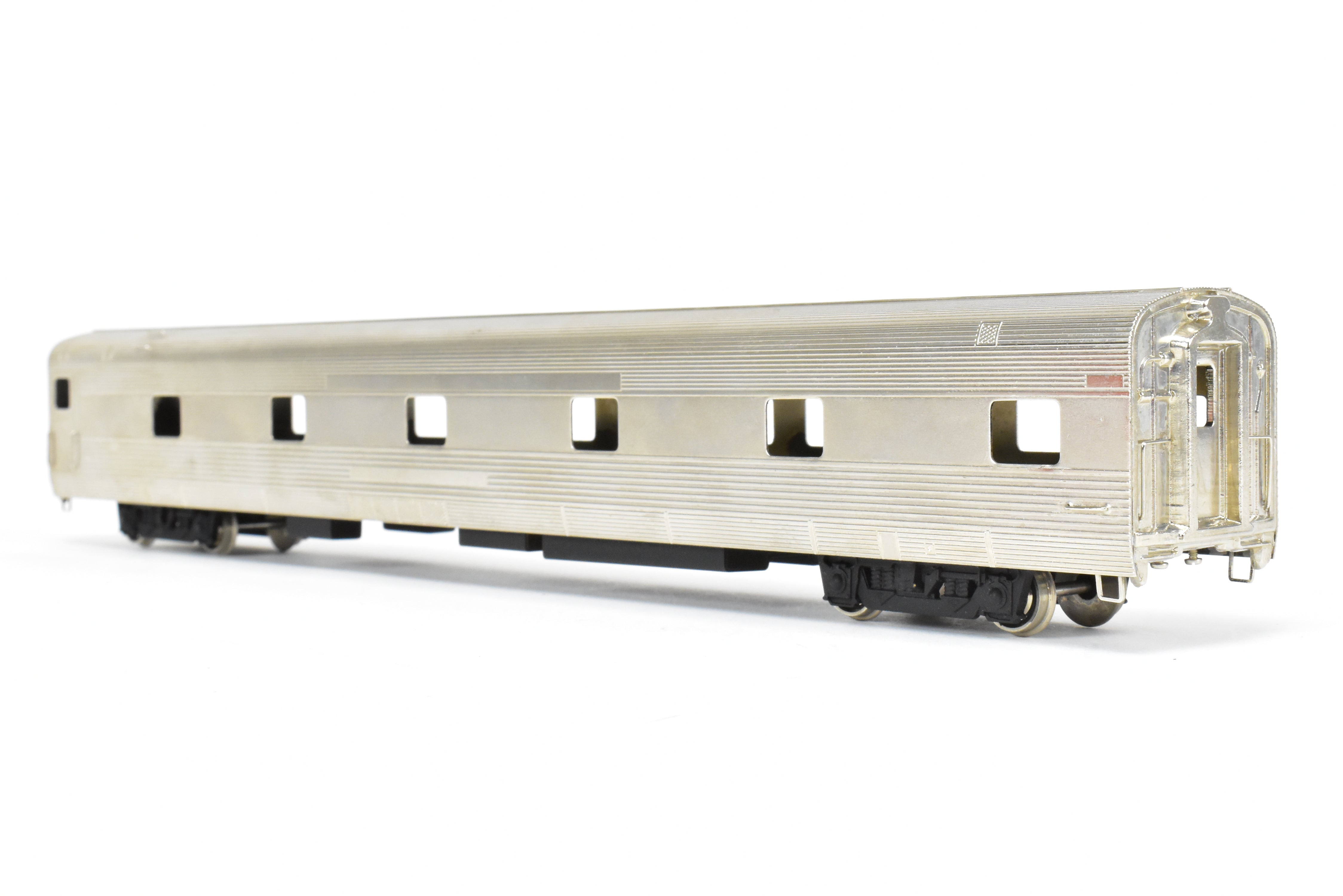 HO Brass NPP Nickel - Plated California Zephyr Budd Sleeper Model