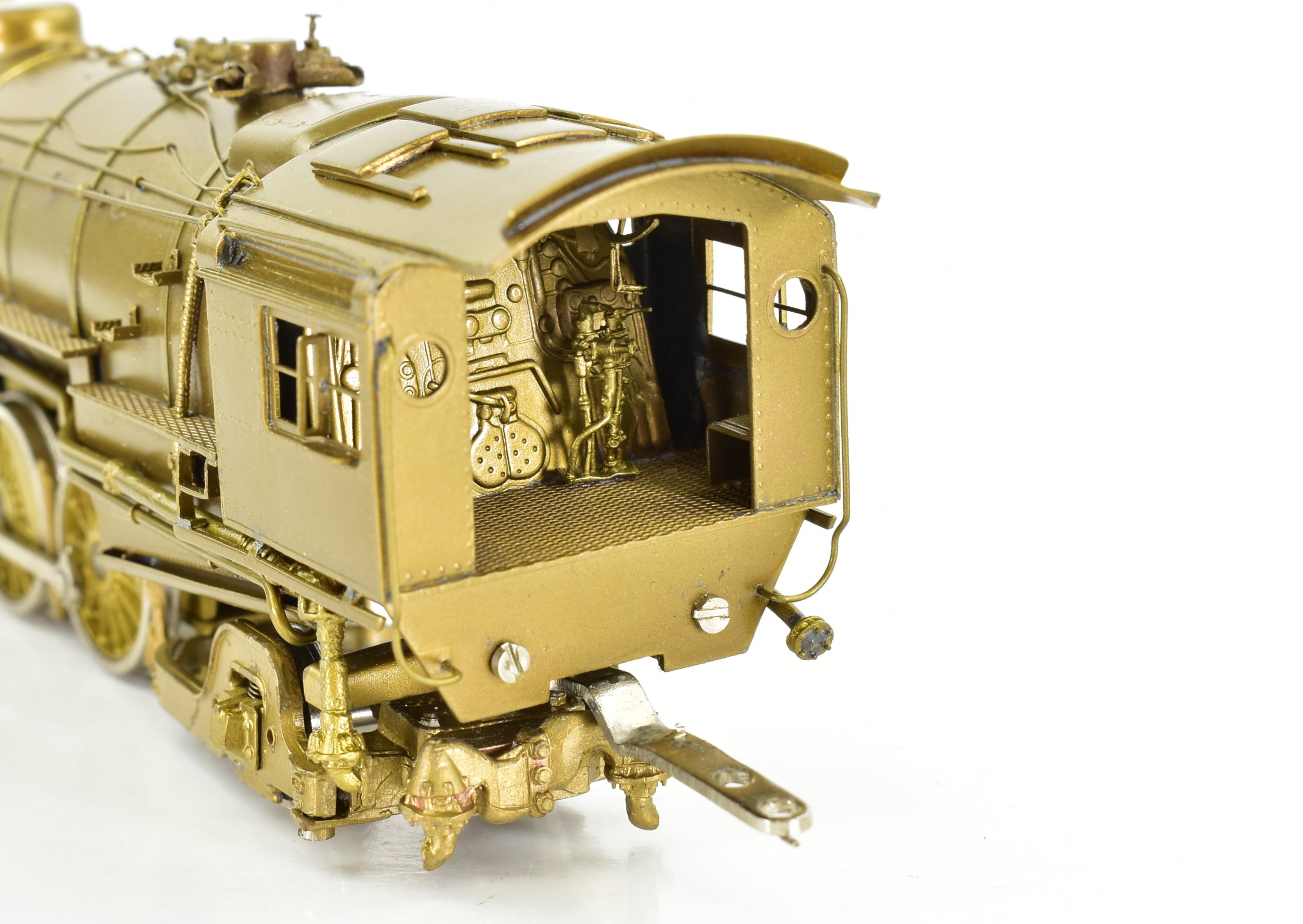 HO Scale Brass Model Train - New York Ontario & Western Class Y - 2 4 - 8 - 2 Custom - Built by KSM for NJ Custom Brass