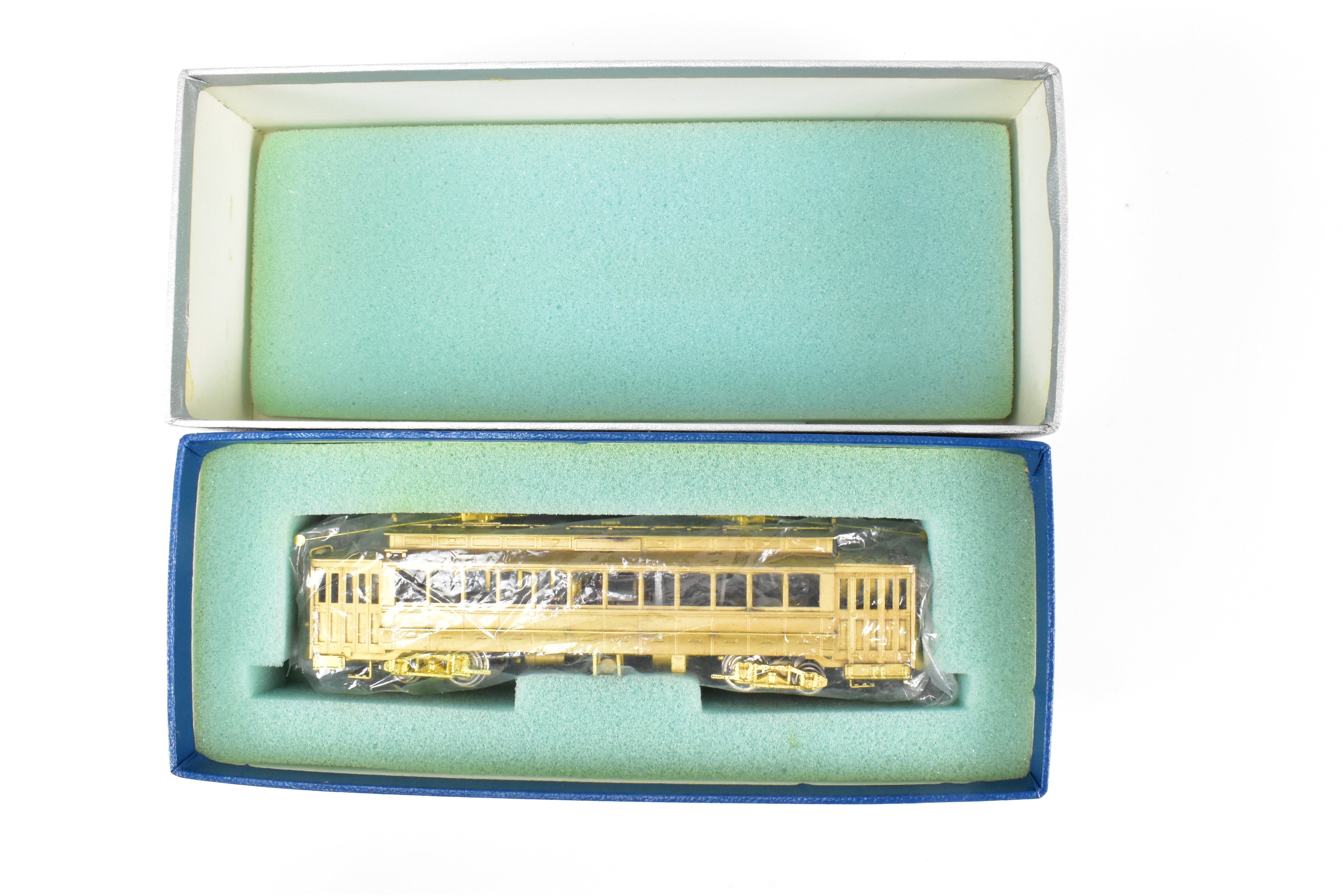 HO Scale Custom Brass TARS Third Avenue Railway System 400 Series Trolley Model - High - Quality HO Brass NJ Imported Collectible