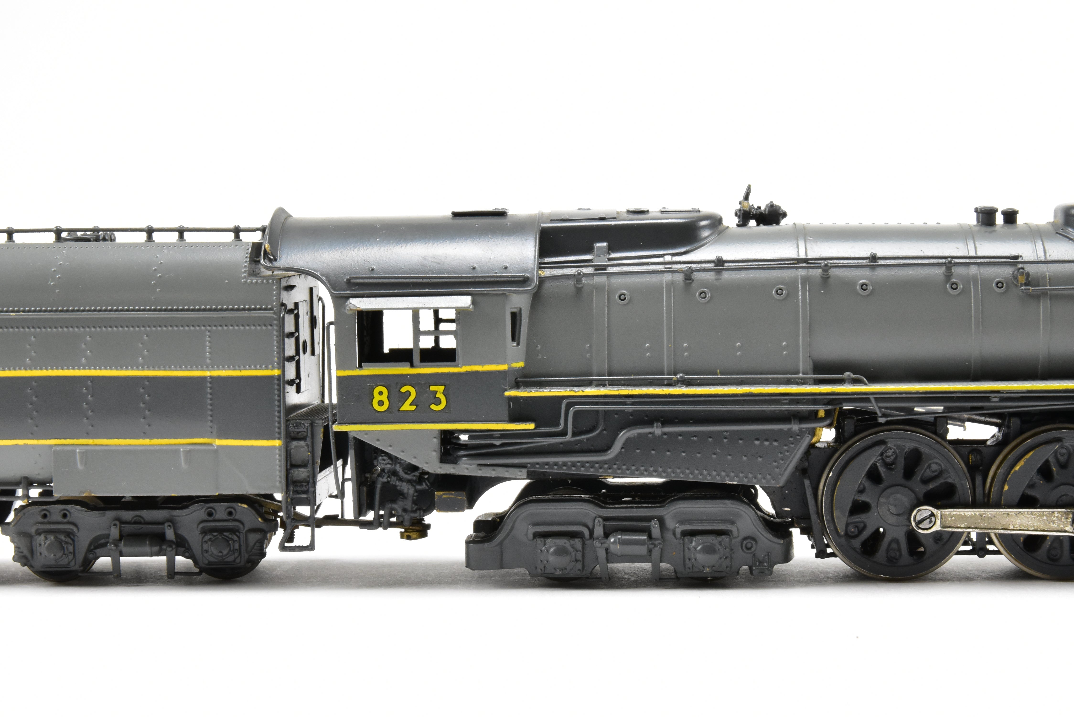 HO Scale Brass PFM Union Pacific 4-8-4 FEF-2 Northern #823 Custom Two-Tone Grey