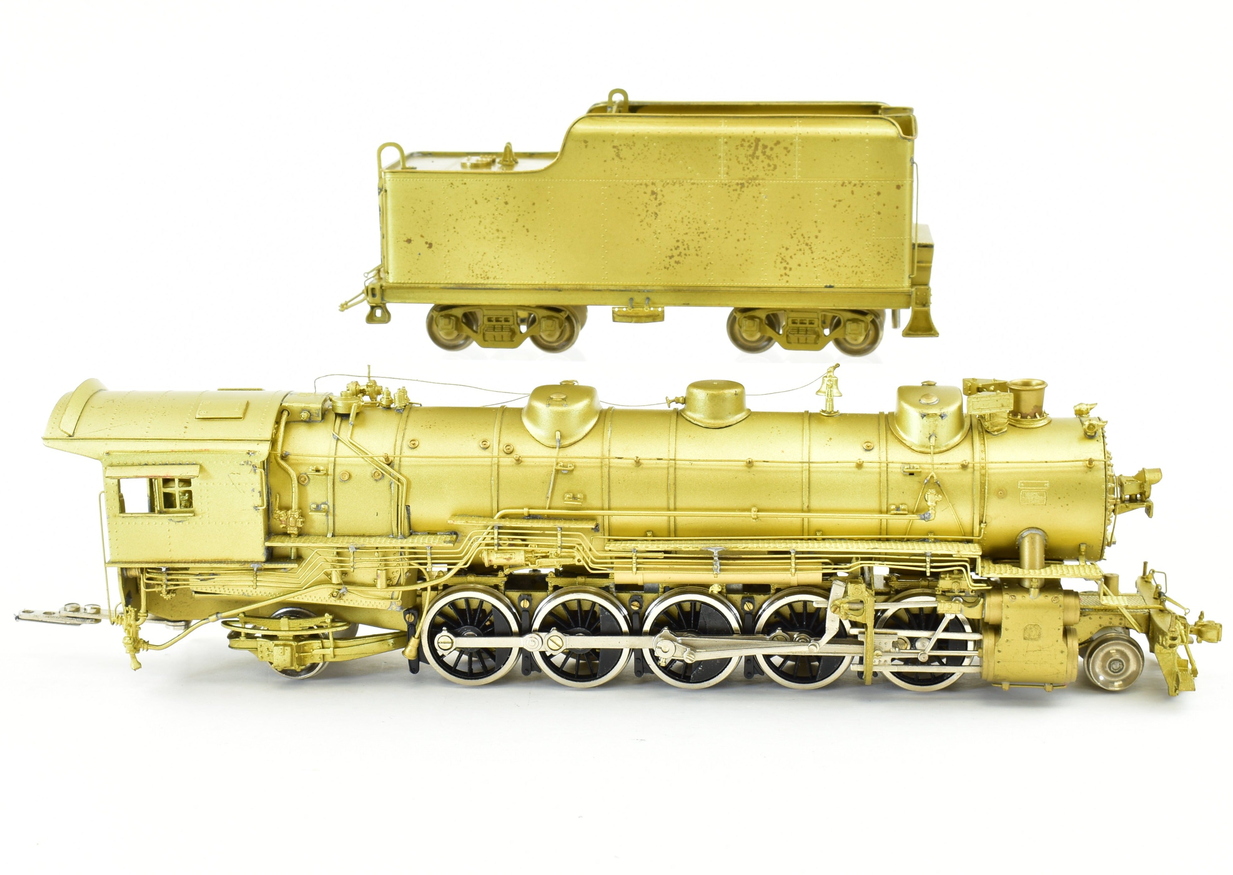 HO Scale Brass Model Train - Sunset Models Missouri Pacific 2-10-2 Locomotive Replica