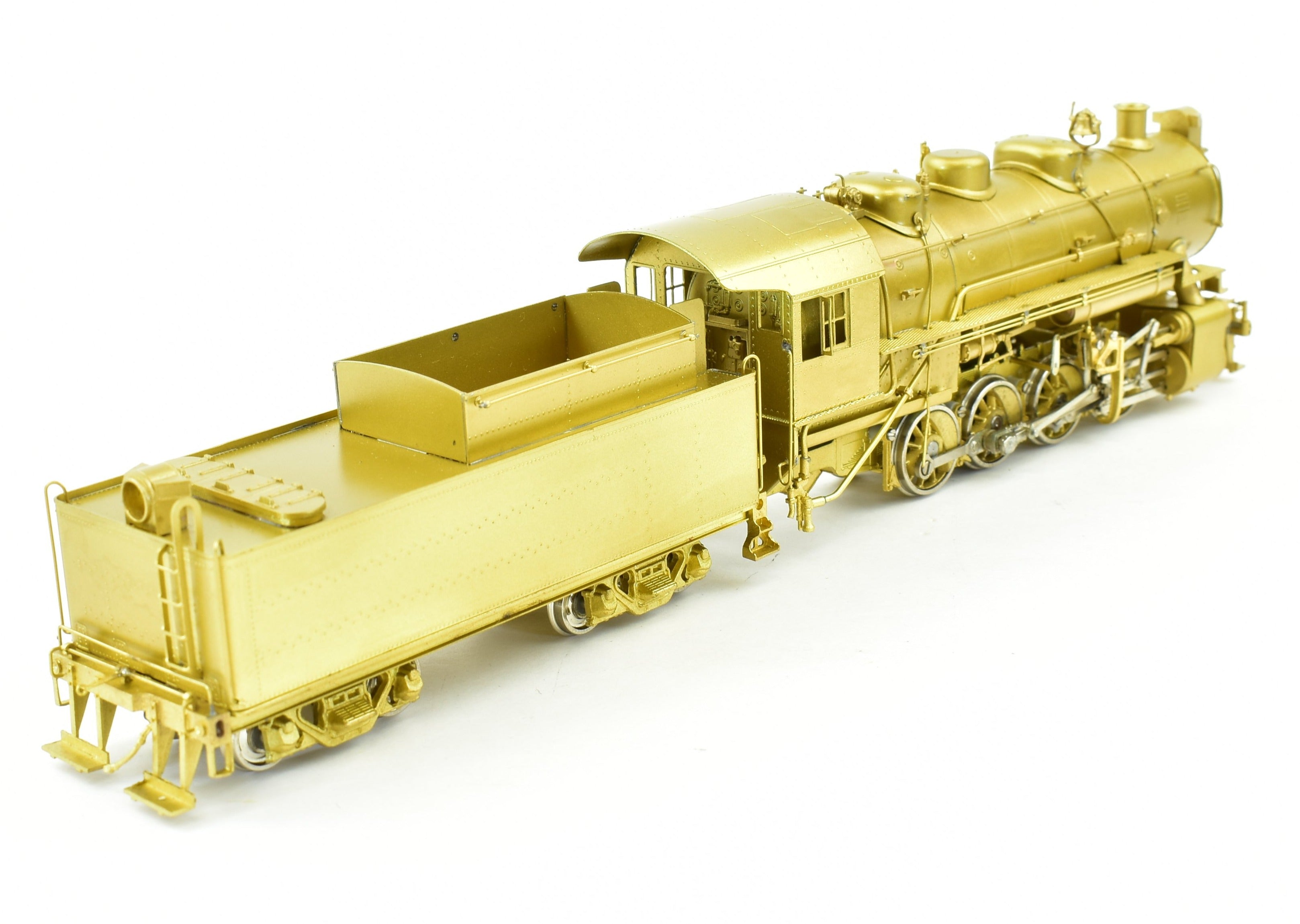 HO Scale Brass Oriental Limited Model of USRA - United States Railway Administration 0-8-0 Locomotive in Burlington Route (CB&Q) Version