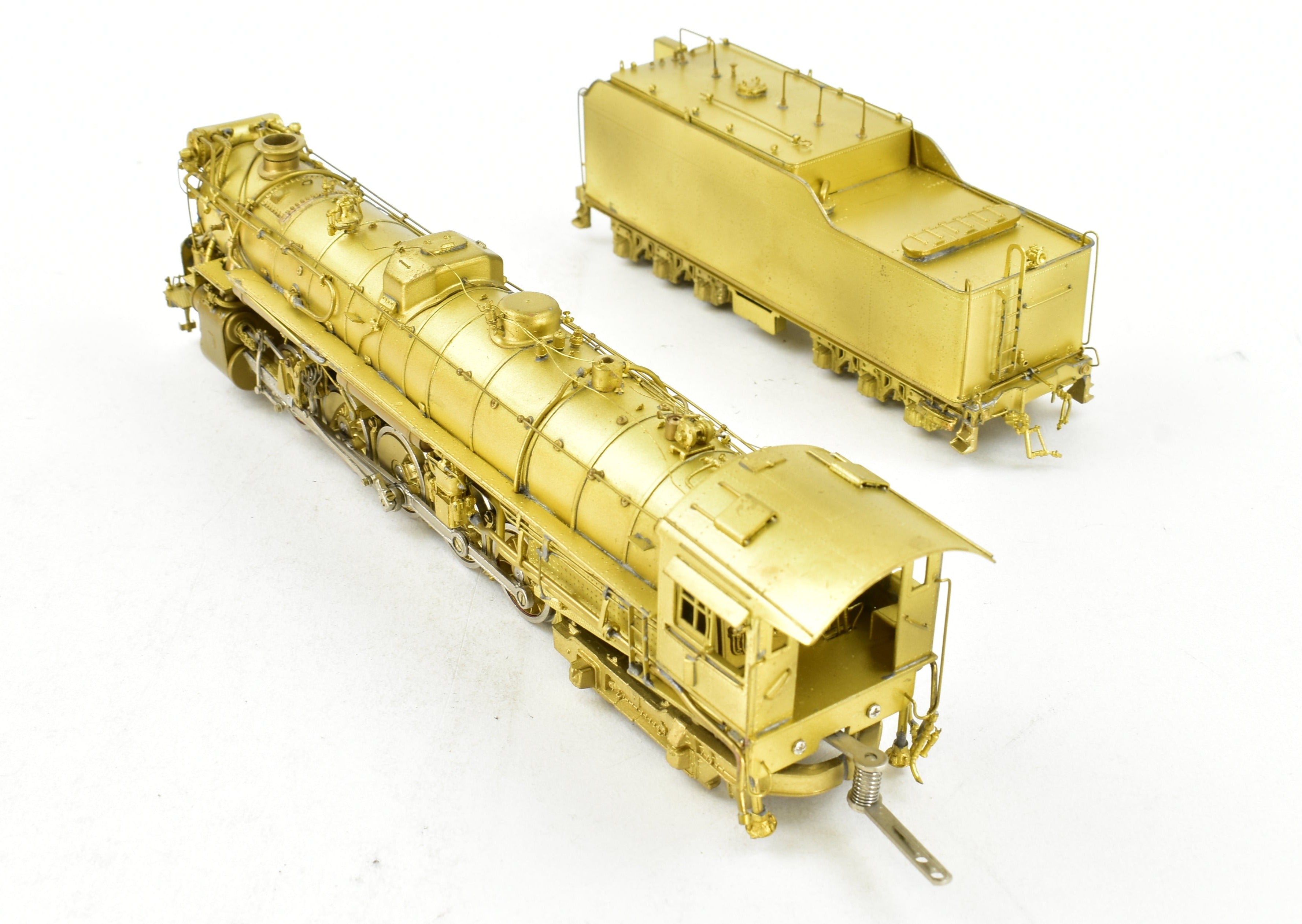 HO Scale Brass Texas & Pacific I-1A 2-10-4 #610 Sunset Model