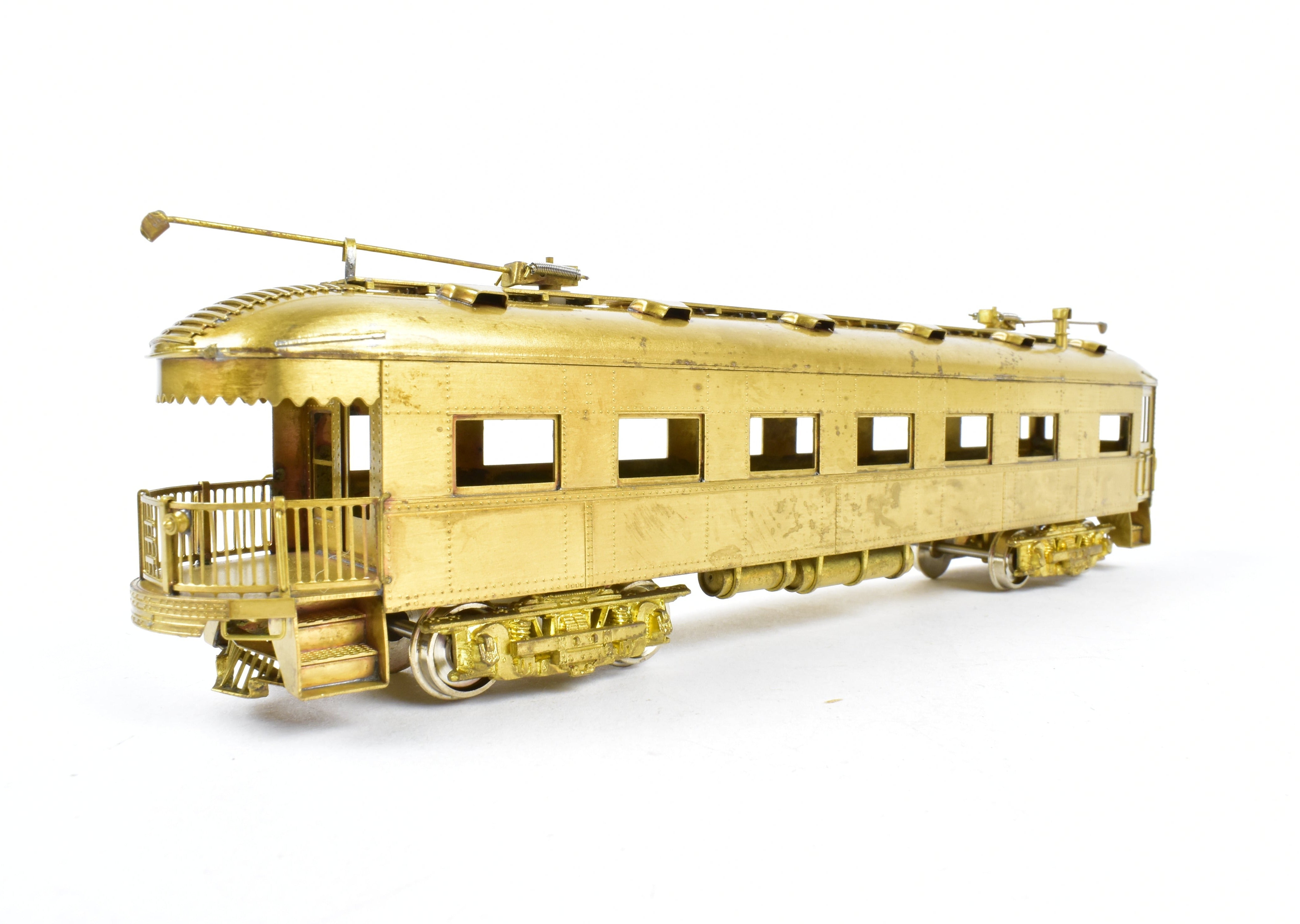 1978 HO Brass MTM Midwest Trolley Museum CNS&M North Shore Line No. 410 Parlor Observation Unpowered Trailer