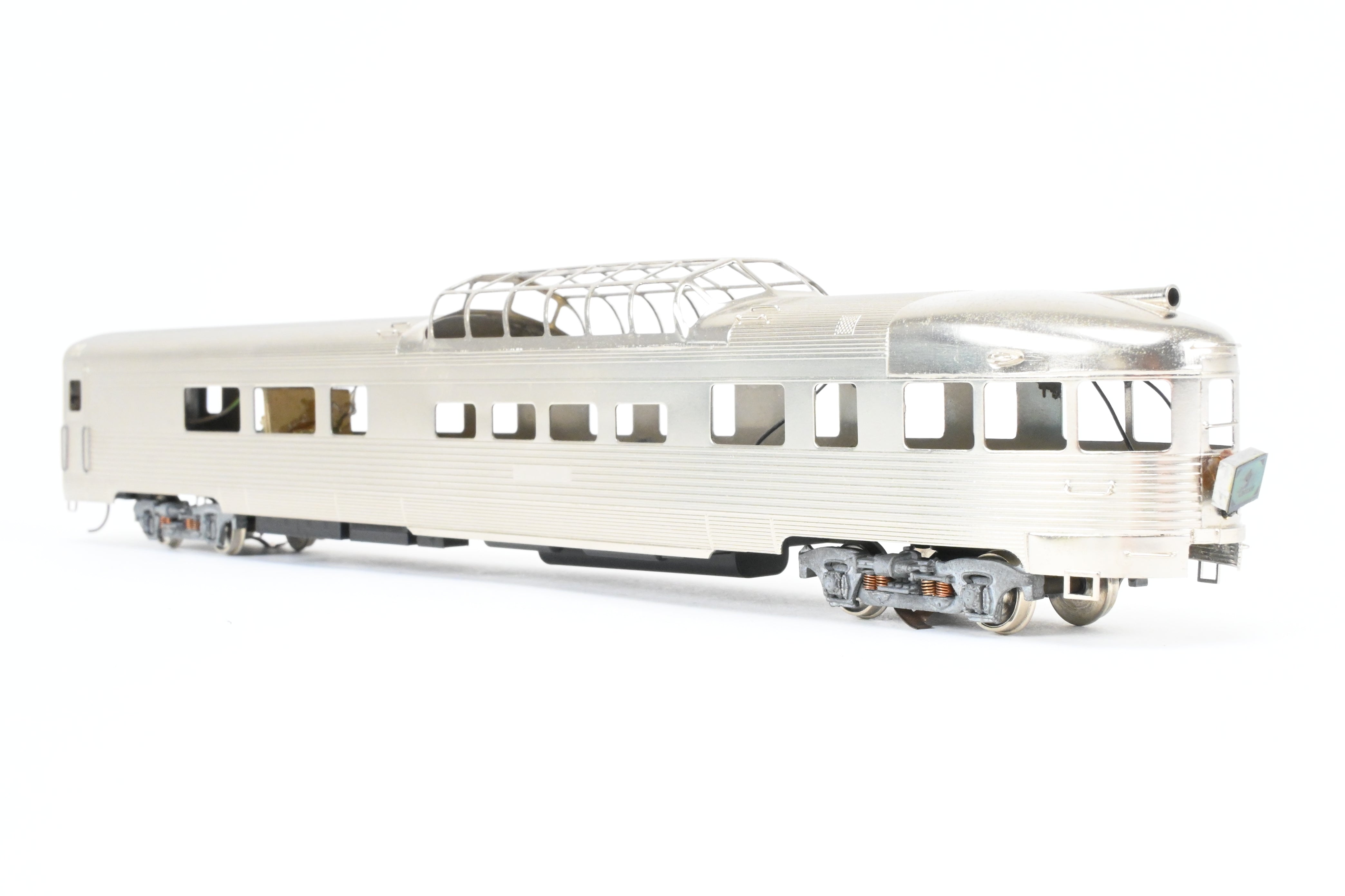HO Scale Brass Lambert Chesapeake and Ohio (C&O) Budd Dome Observation Model Train Car
