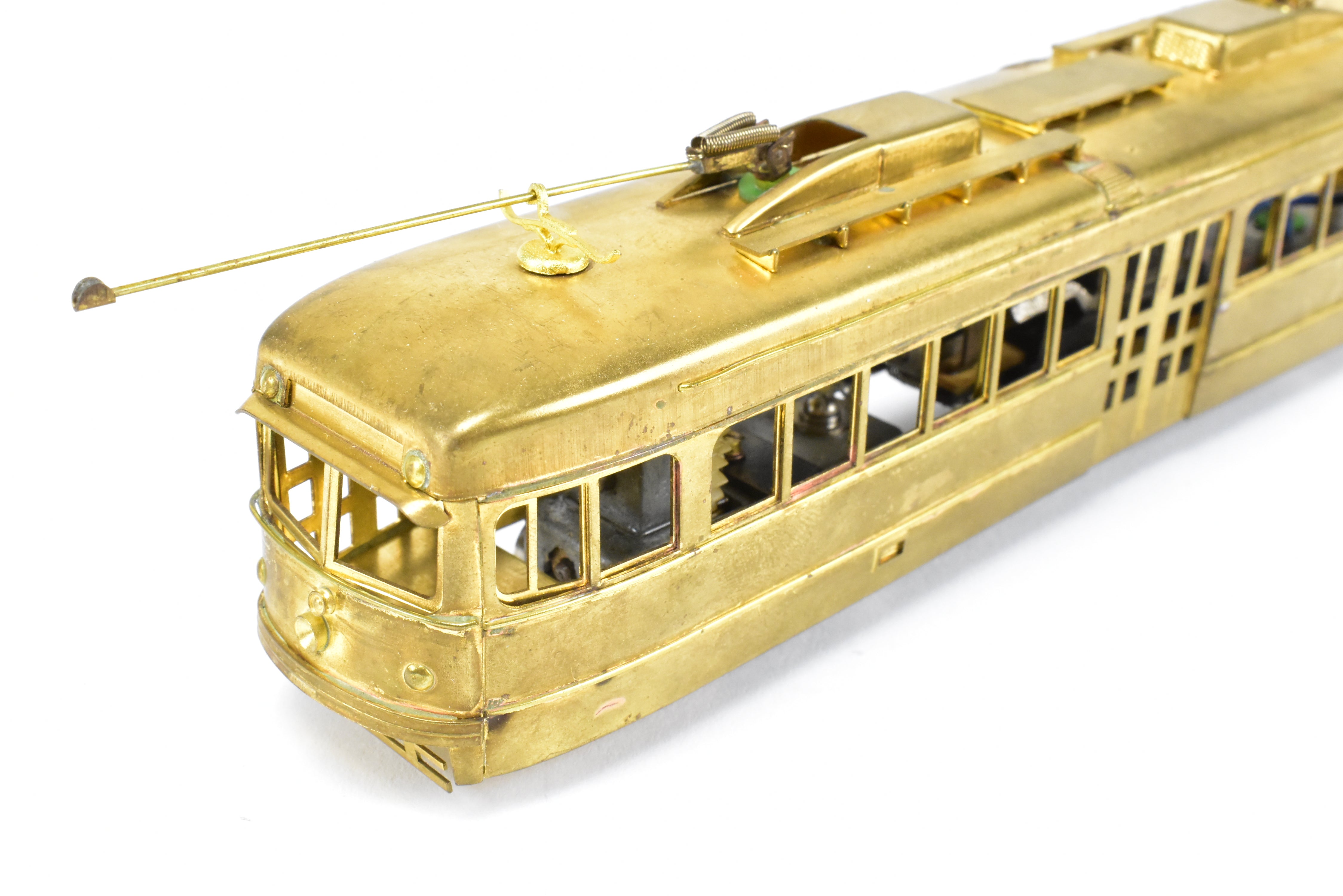 HO Scale Brass Suydam Pacific Electric Double End PCC Model Train Car