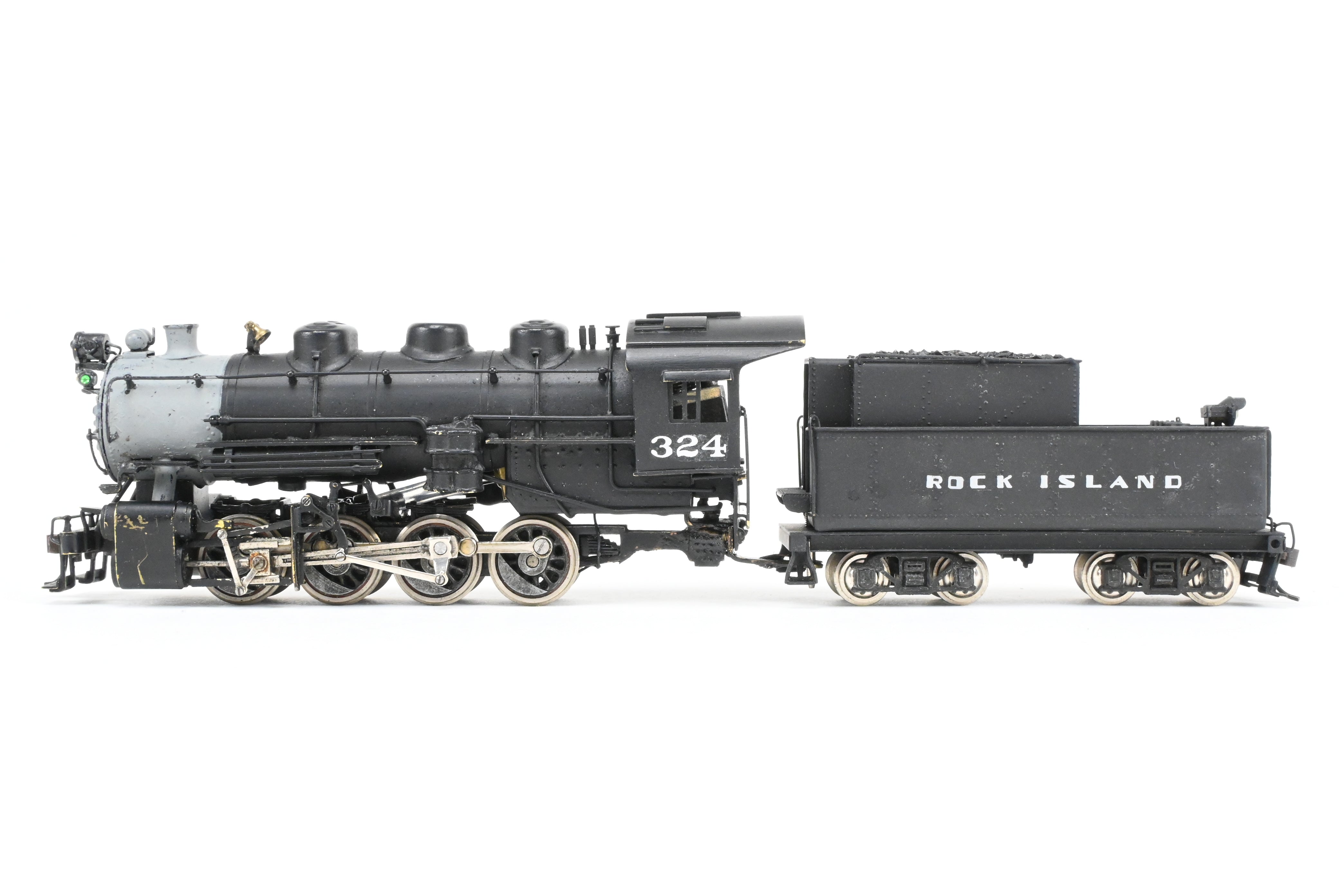 HO Scale Brass PFM - Tenshodo CRI&P - Rock Island 0-8-0 Switcher Model Locomotive FP No. 324