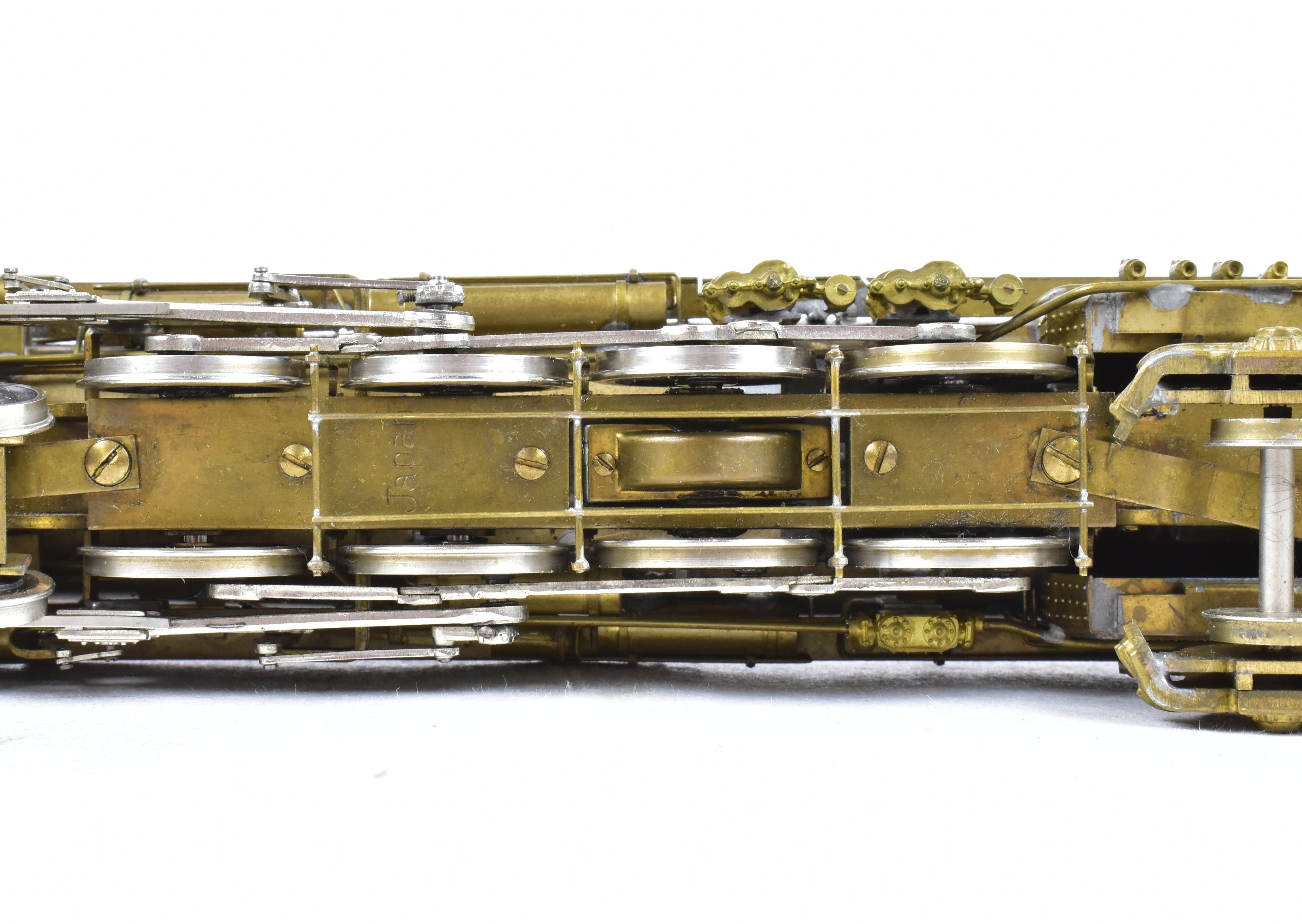HO Scale Brass Pacific Fast Mail Model Train - Toby's Denver & Rio Grande Western 4-8-4 Class M-64 Crown Model REBOXX from 1962