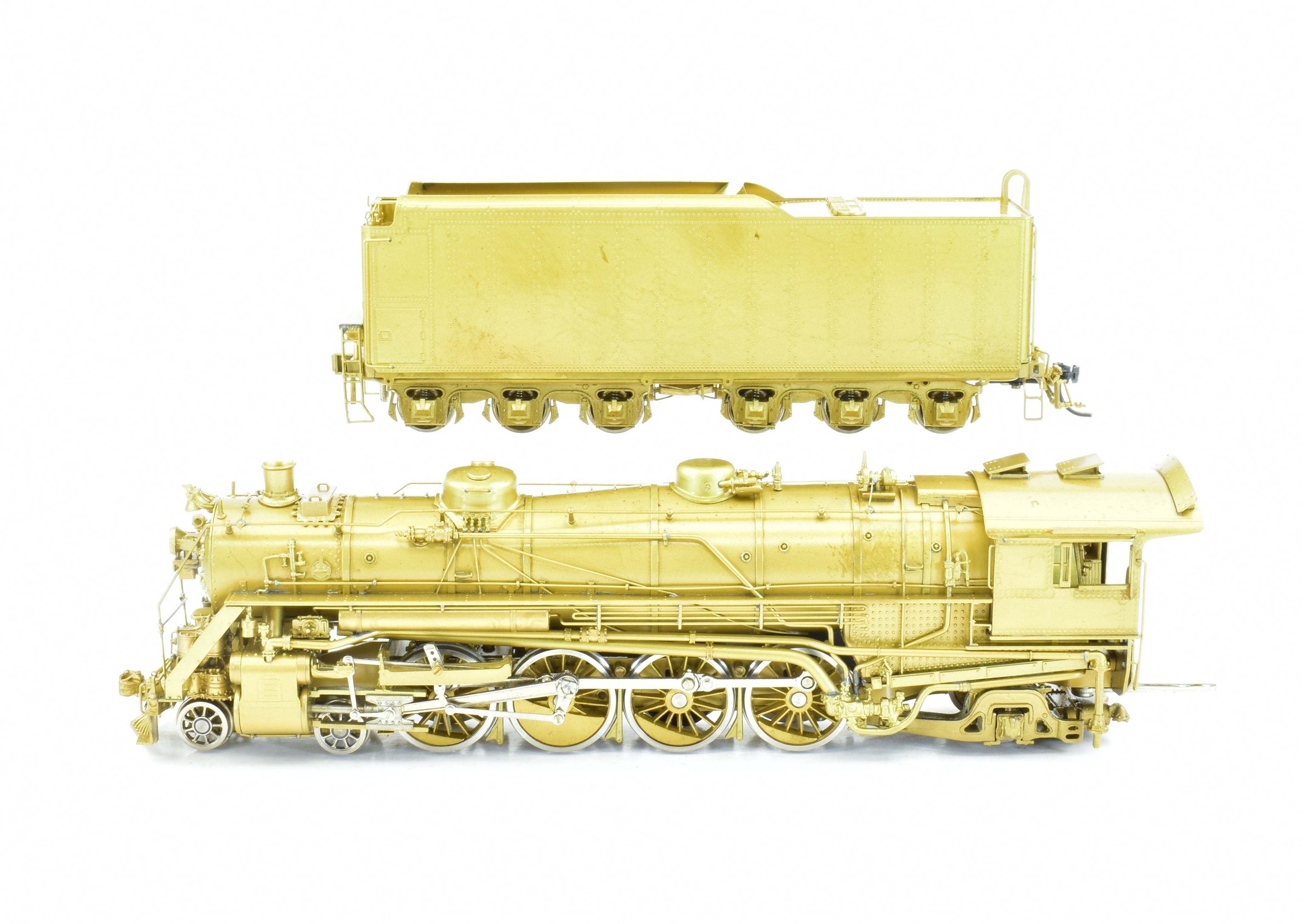 Rare HO Brass SKI Soo Line N - 20 Class 4 - 8 - 2 Mountain Pacific Fast Mail Model