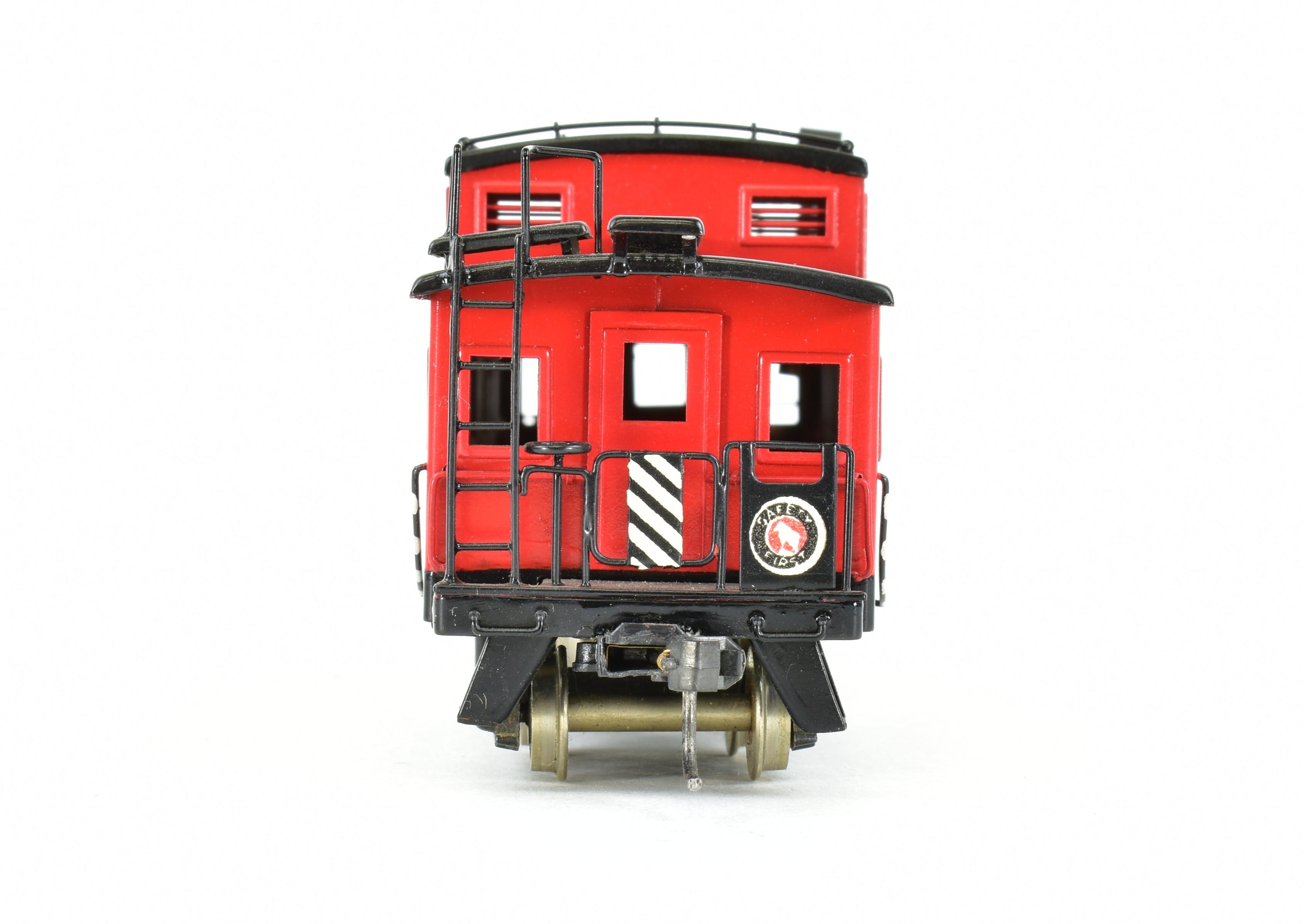 HO Scale Brass PFM - Tenshodo GN - Factory Painted Great Northern Steel Caboose Model