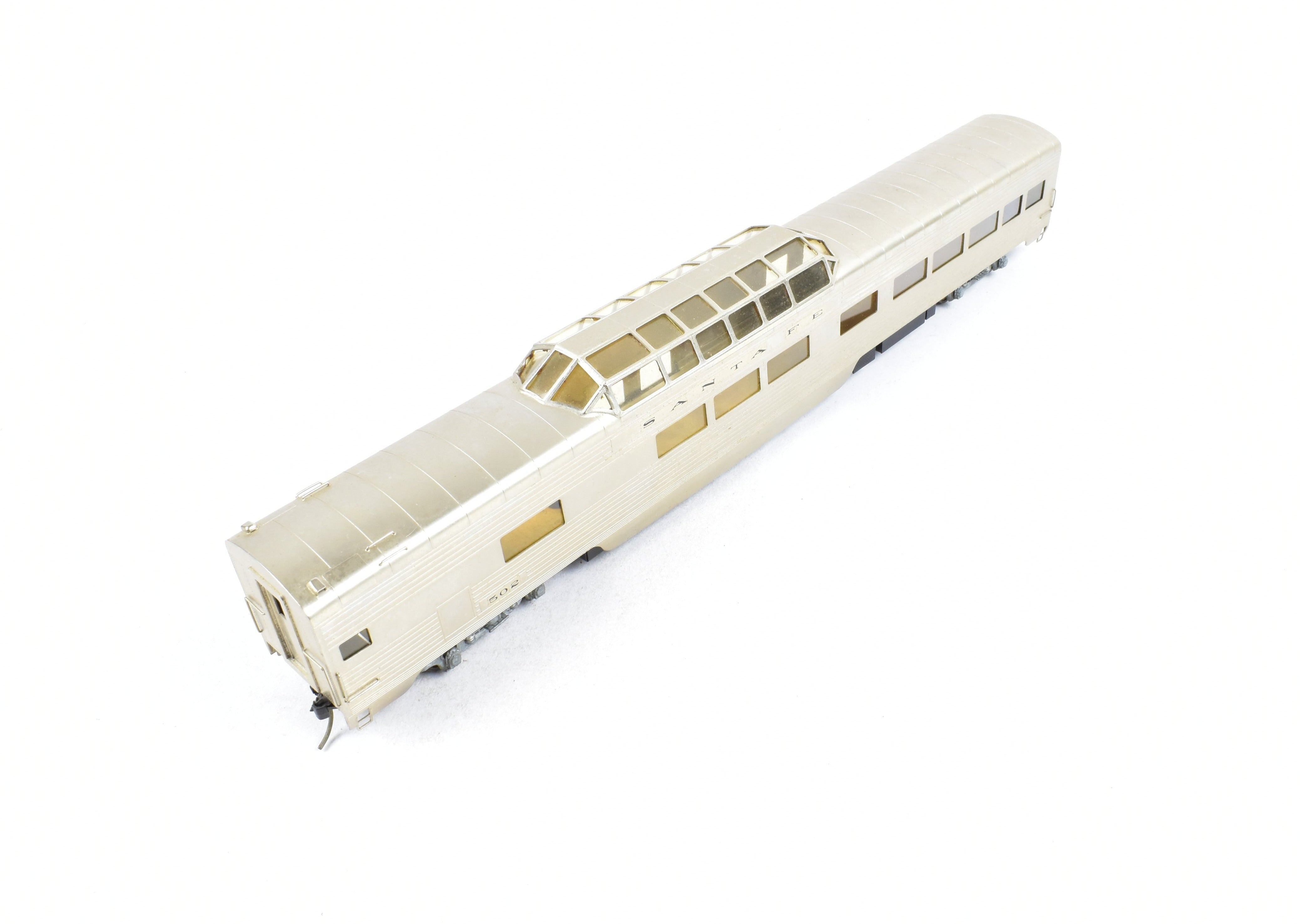 HO Scale Brass Lambert ATSF - Santa Fe Pullman Standard Dome Lettered Model Train Car