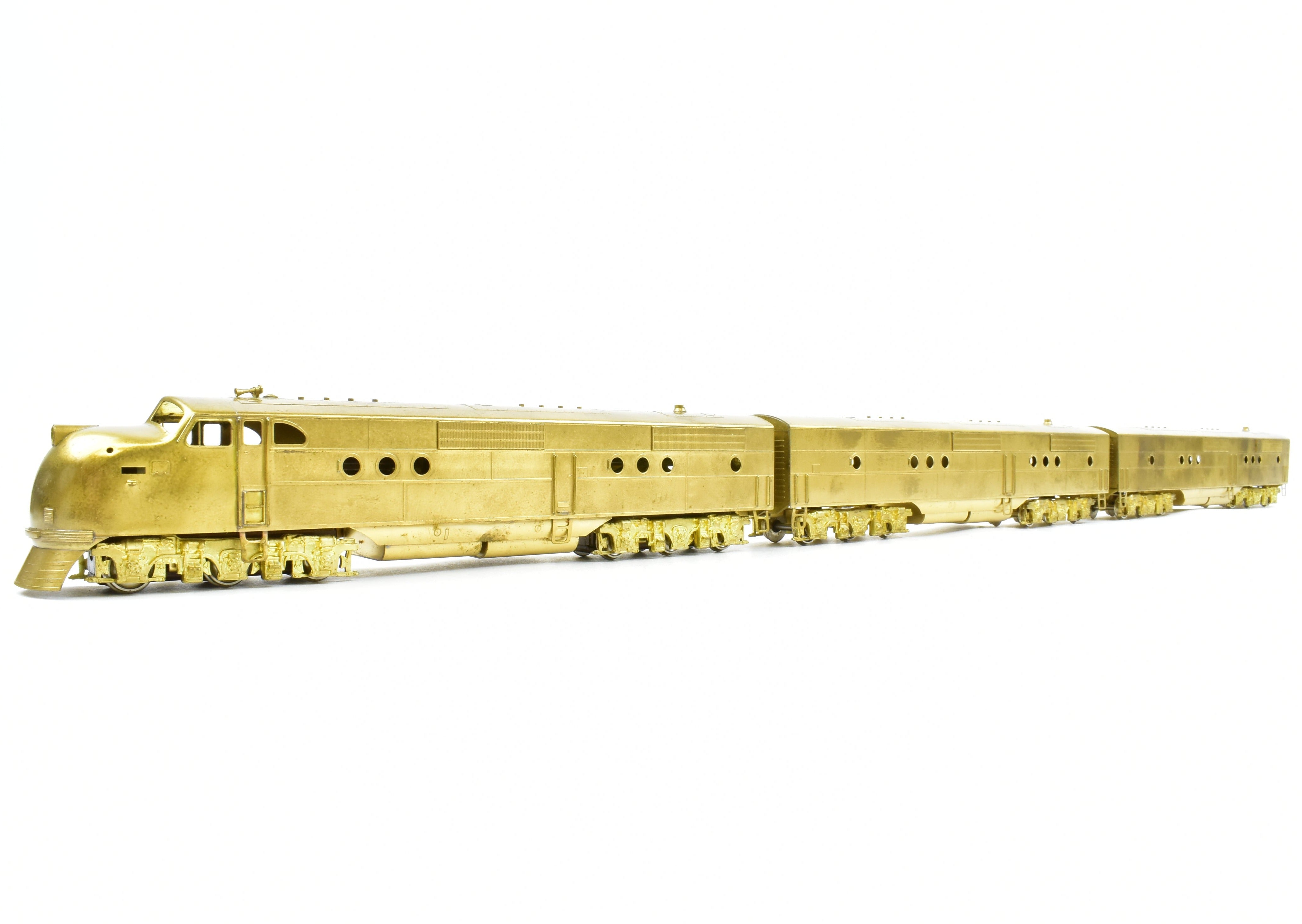 HO Scale Brass Oriental Limited Train Set - Various Road Models, COSF & COLA EMD E2A/E2B/E2B 3-Unit Set
