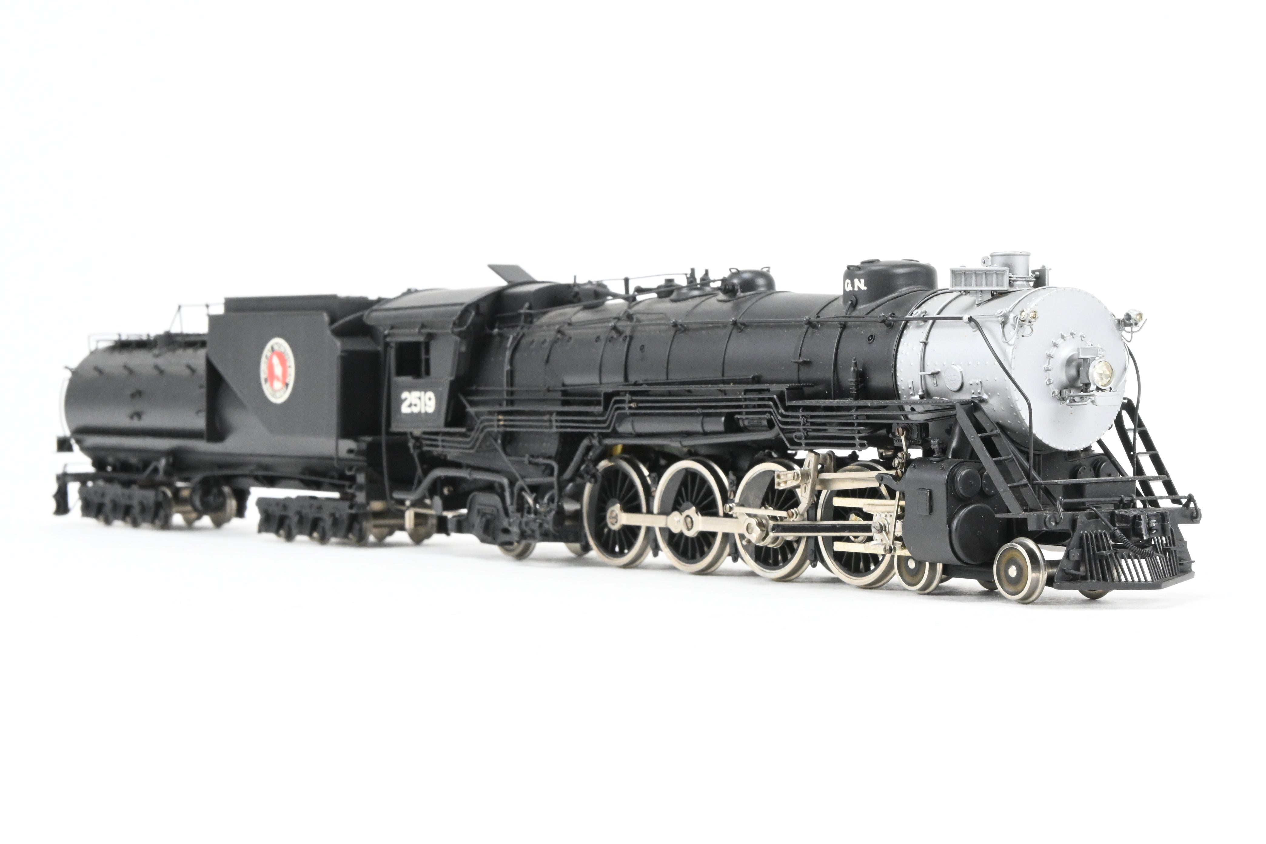 1968 HO Brass Tenshodo Great Northern 4-8-2 Class P-2 Crown Model FP No. 2519