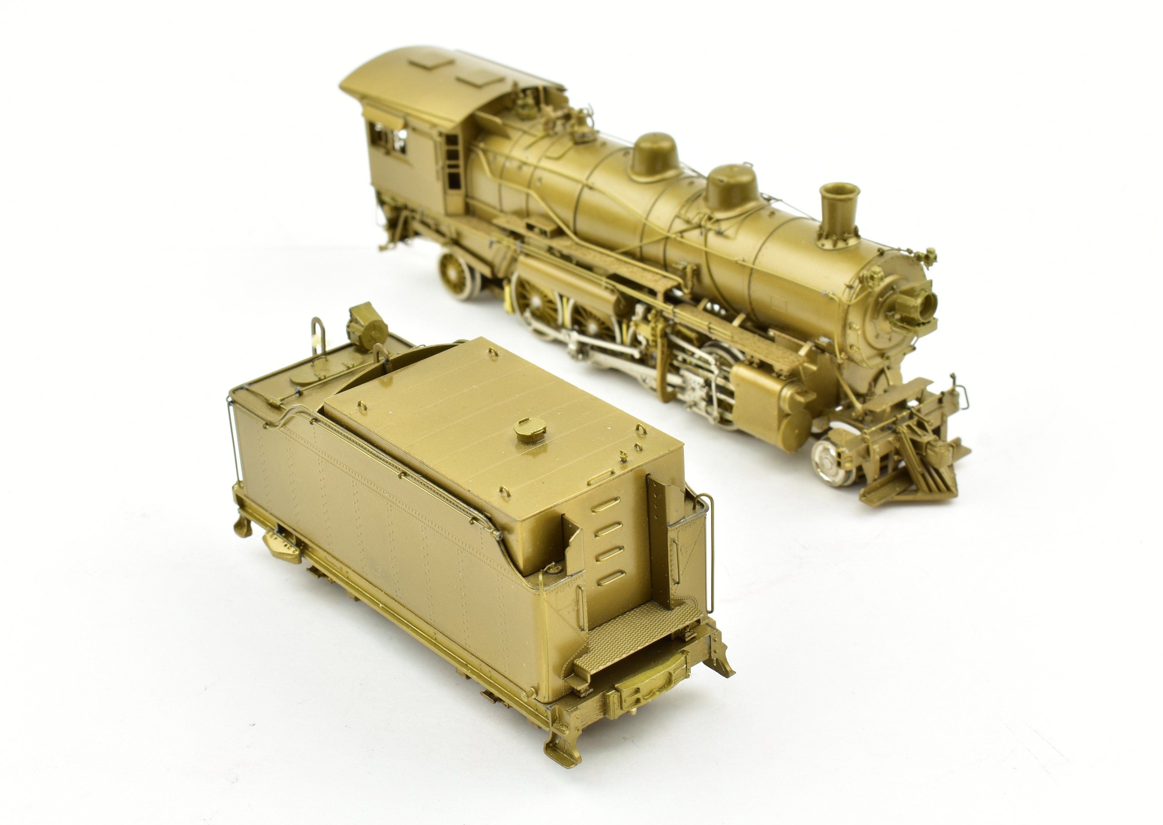 High - Quality HO Scale Brass PFM - SKI Model Train: Northern Pacific Class W - 1 2 - 8 - 2 from 1982 Production Run