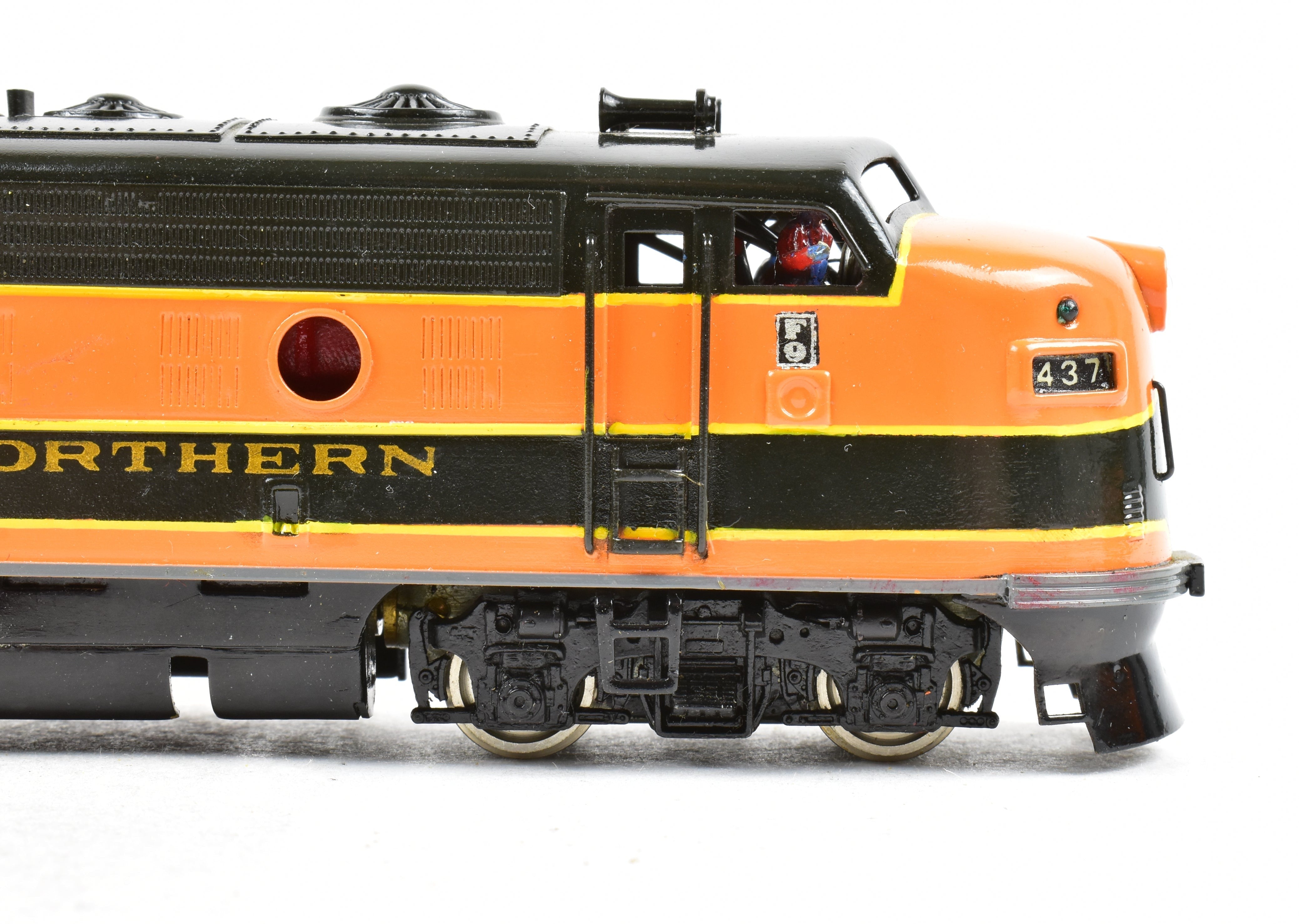 HO Scale Brass Tenshodo Great Northern F7 A/B Pair Factory-Painted Models