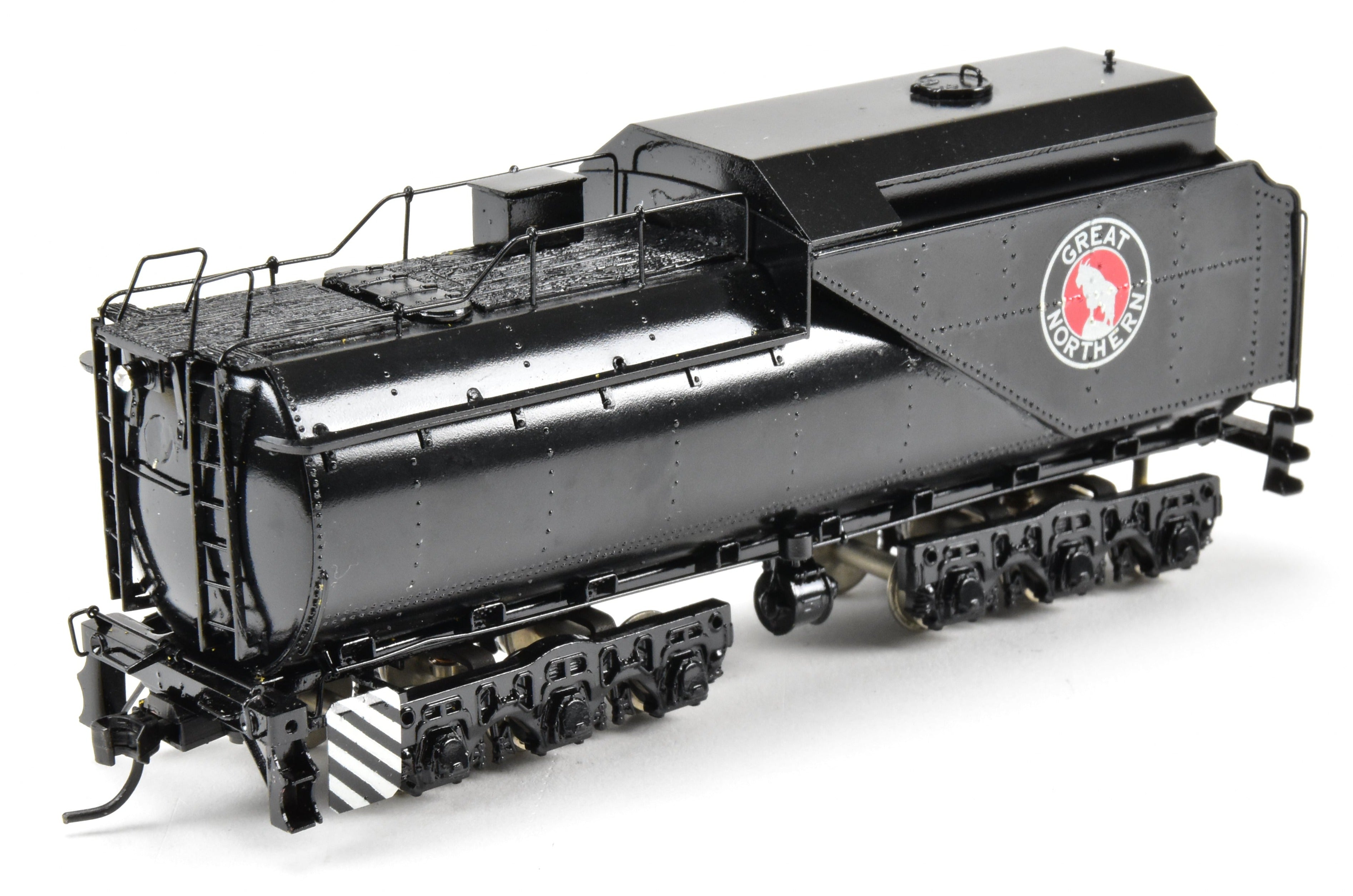 HO Scale Brass PFM - Tenshodo GN - Great Northern 2-6-8-0 Class M-2 Model Locomotive 1964 Run with Can Motor Upgrade and Professional Paint Job No. 1975