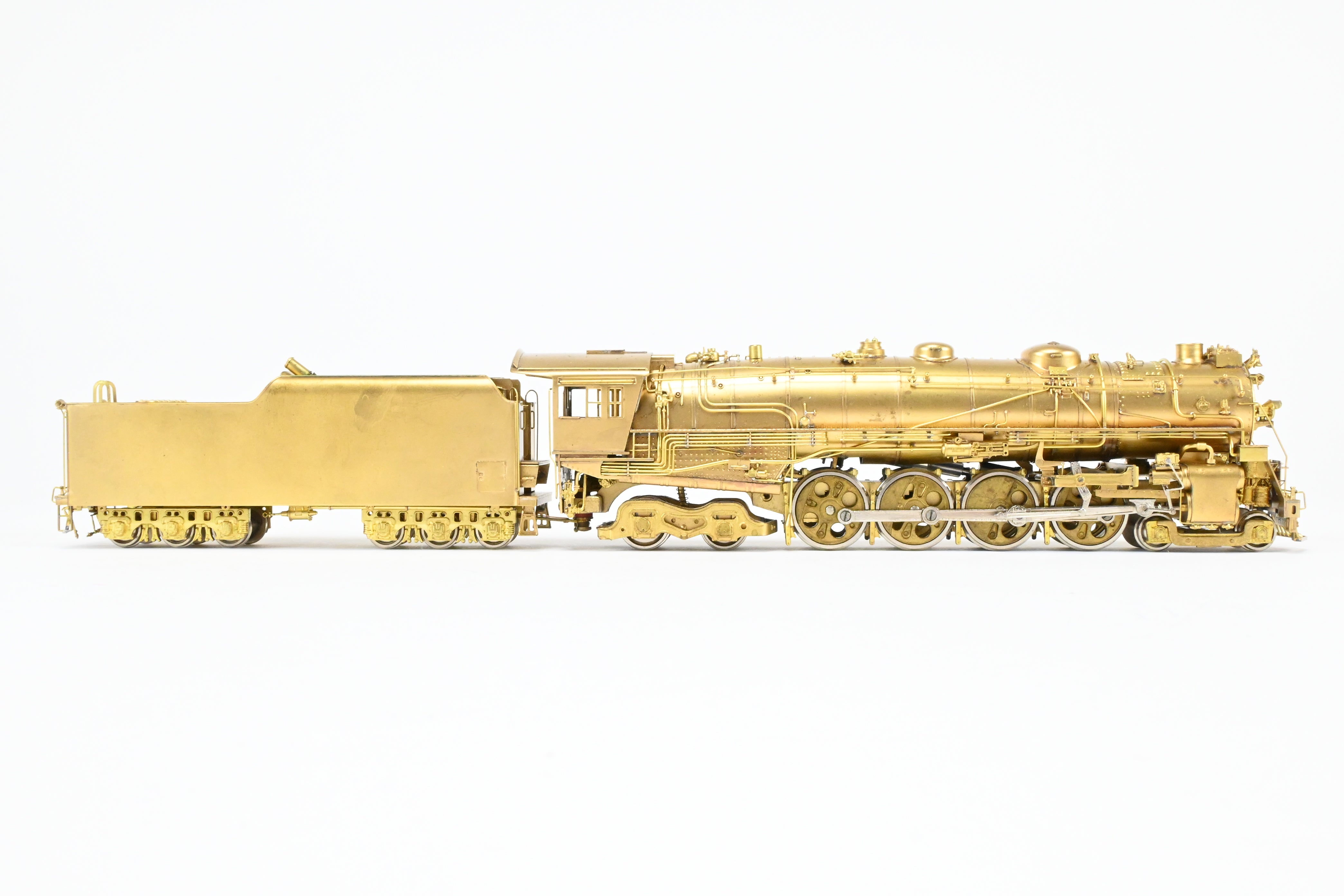 HO Scale Brass PFM Model Train - Fujiyama - Chicago & North Western Class H - 1 4 - 8 - 4 Steam Locomotive with ReBoxx Replacement Box