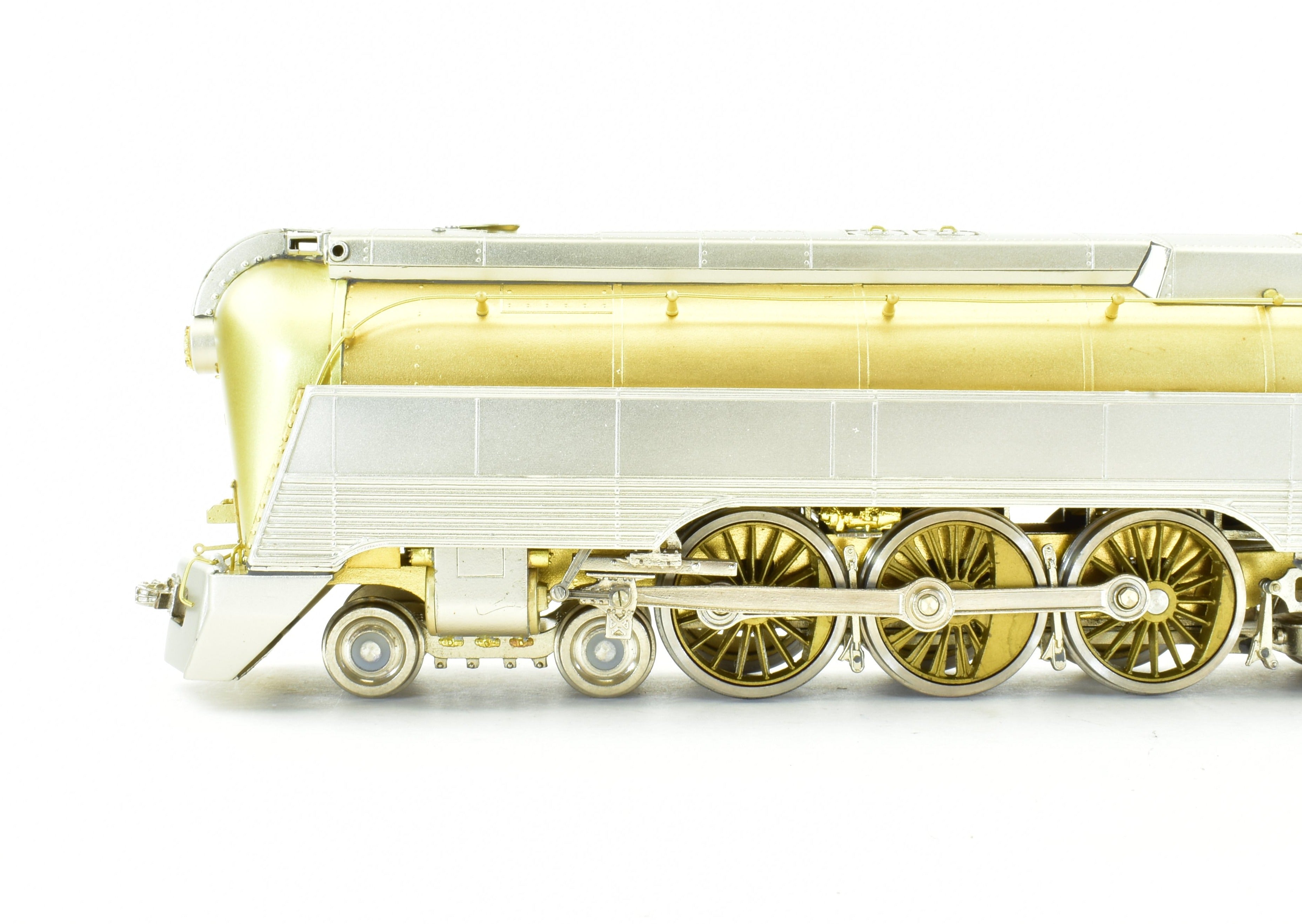 HO Scale Custom Brass Chesapeake & Ohio L-1 4-6-4 Streamlined Hudson Model Locomotive by NJ Custom Brass