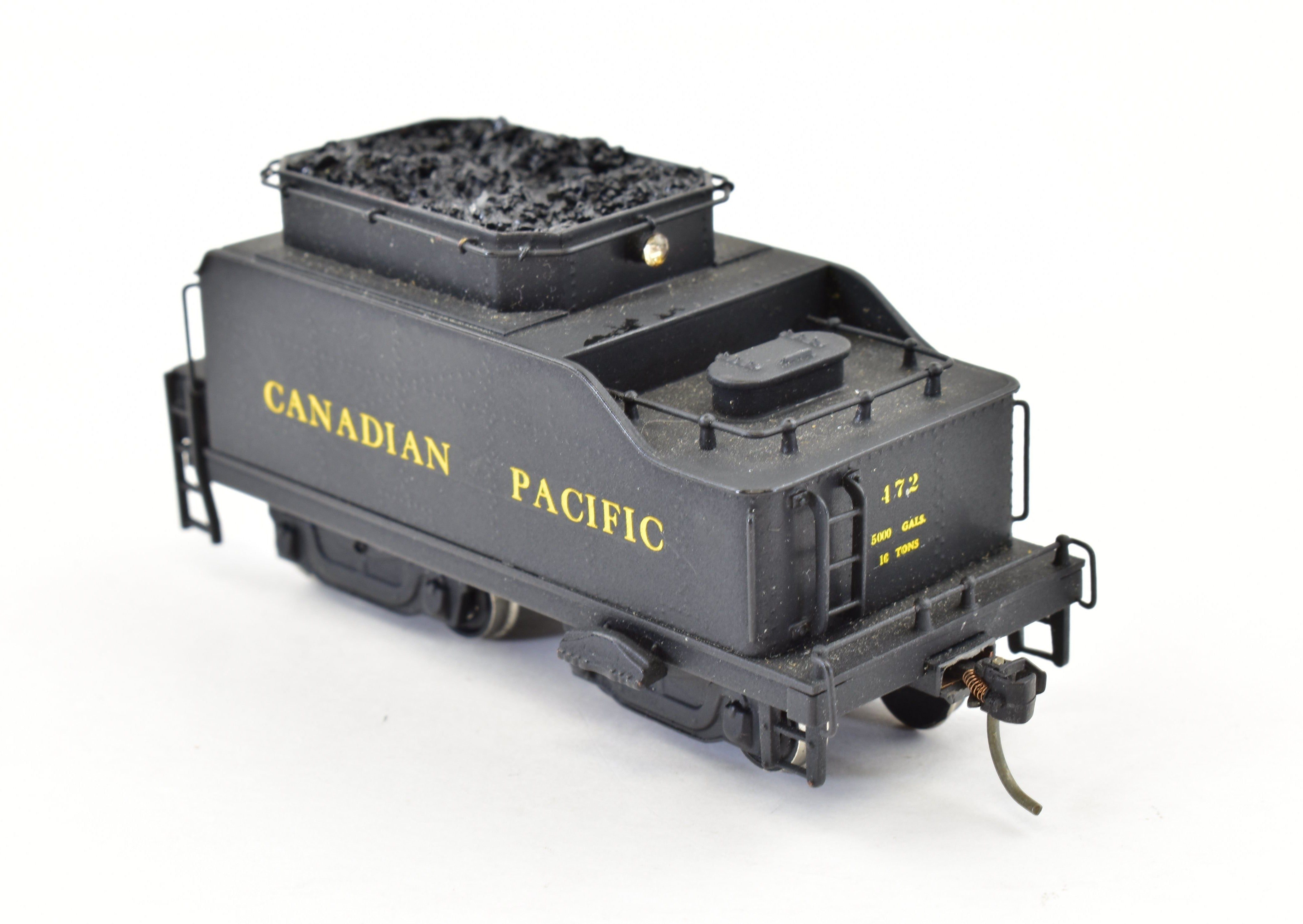 Custom Painted HO Brass Pacific Pike CPR Canadian Pacific Railway D4G 4-6-0 Model