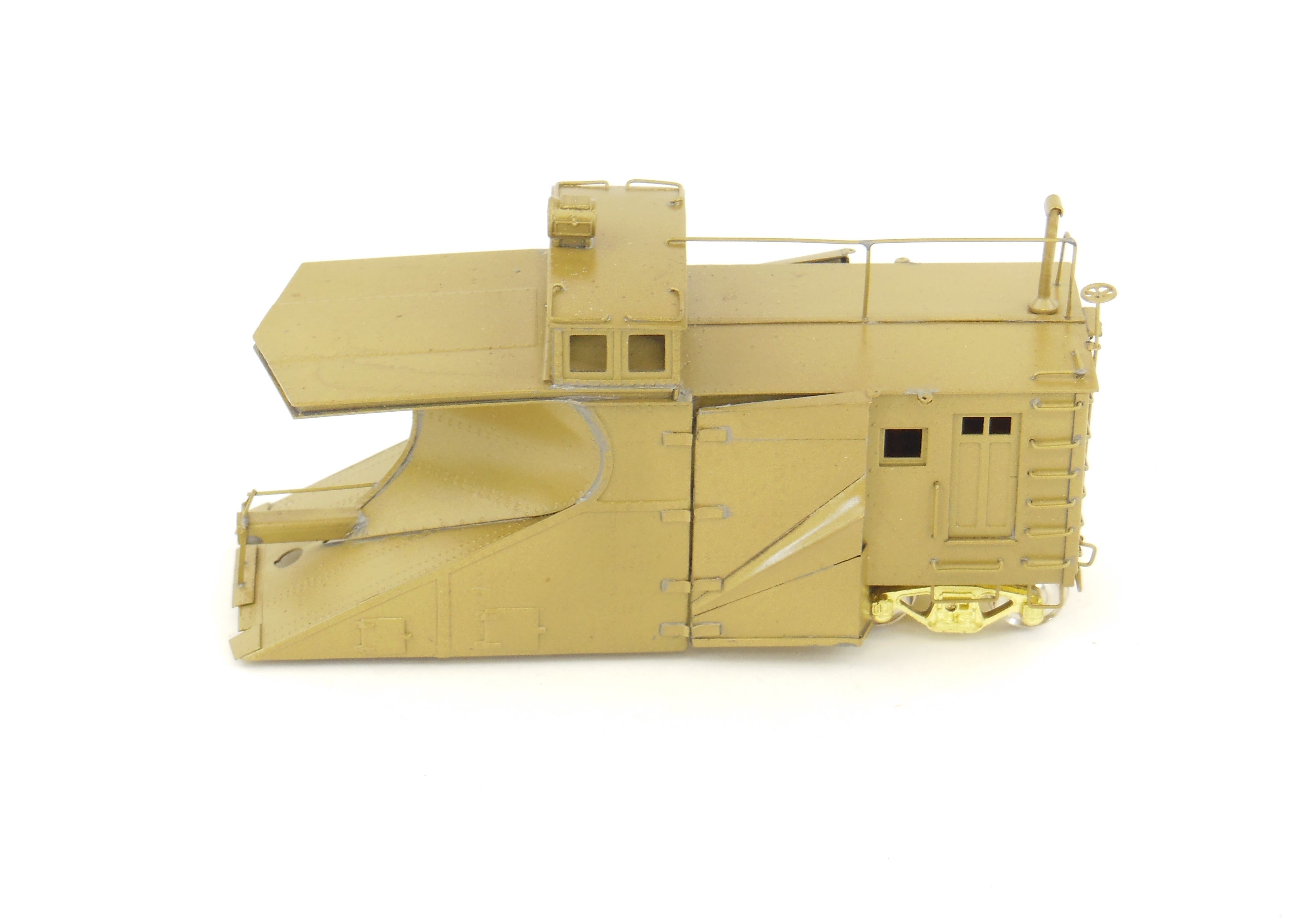 HO Scale Brass New Jersey Custom Brass Various Roads Maintenance of Way (MOW) All-Steel Snow Plow Model