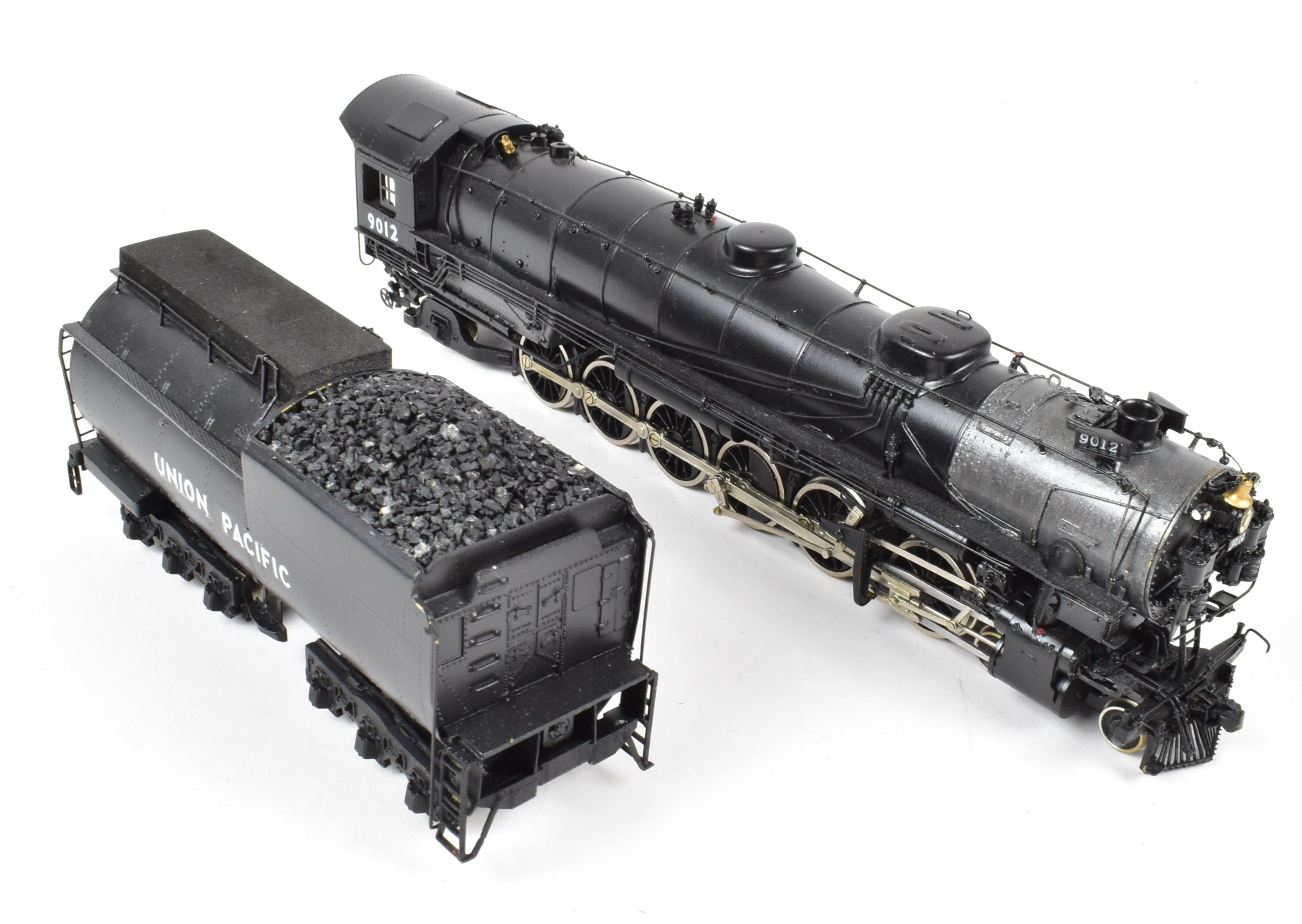 HO Brass Sunset Models UP - Union Pacific 9000 4-12-2 Custom Painted Engine #9012
