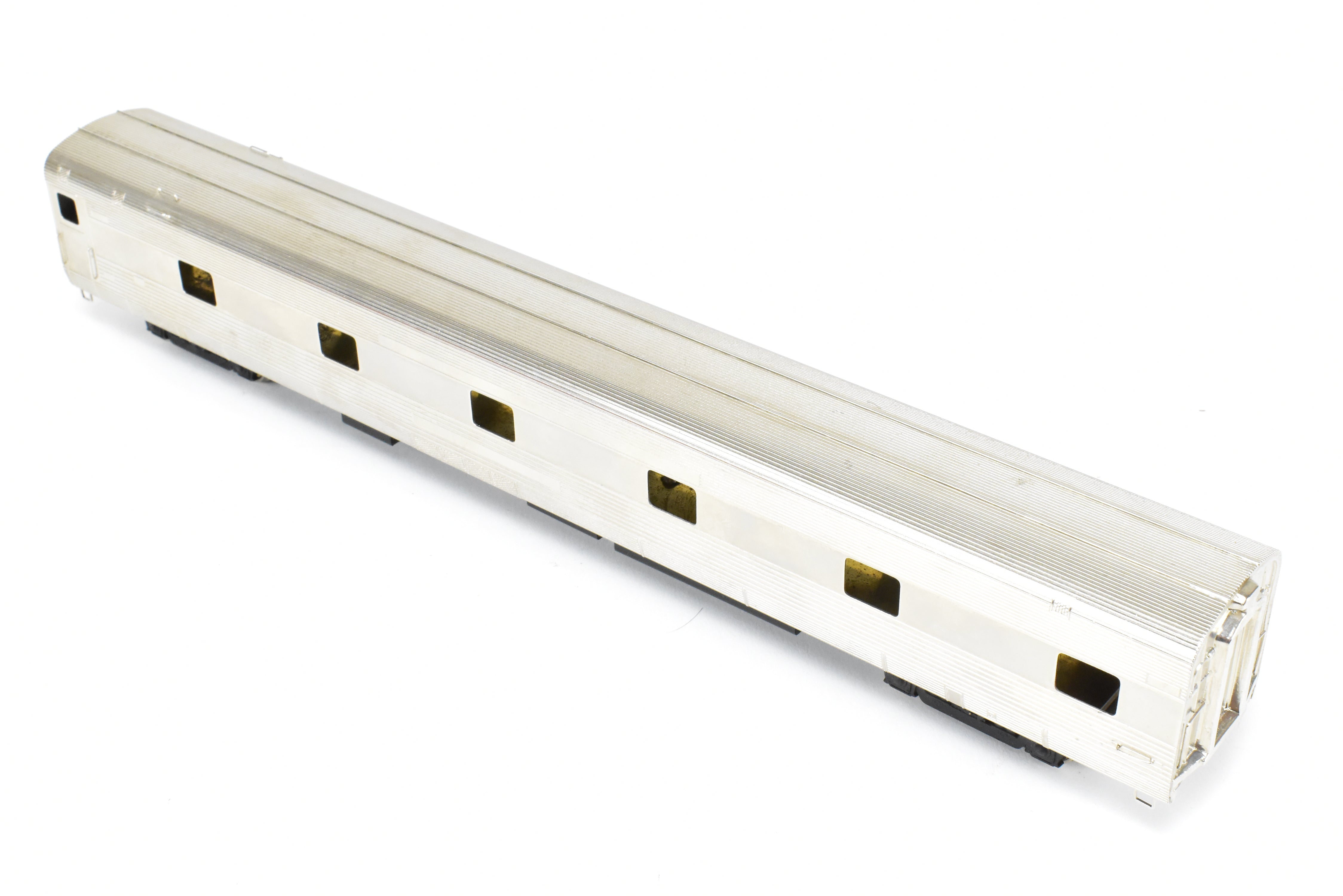 HO Brass NPP Nickel - Plated California Zephyr Budd Sleeper Model