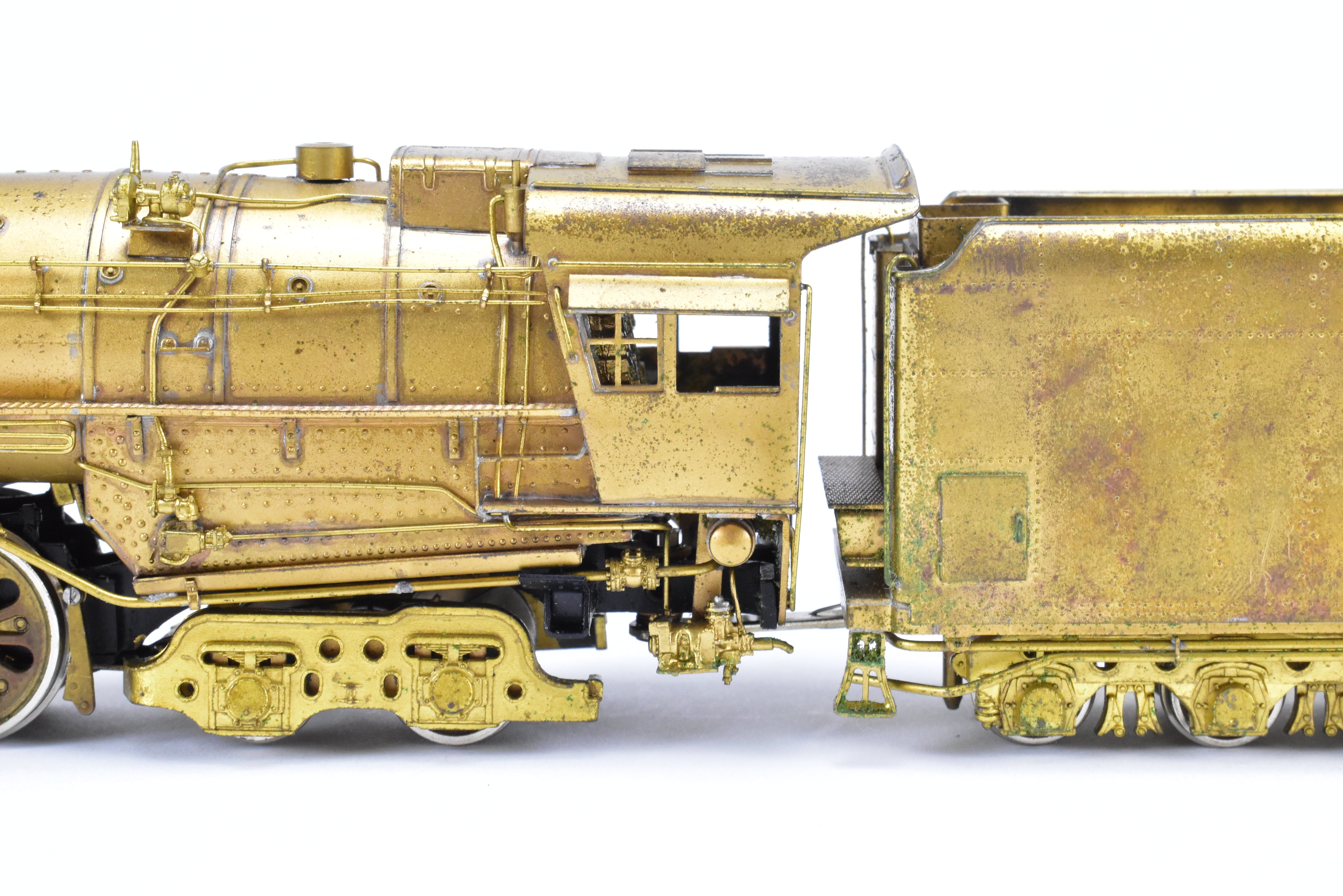 HO Scale Brass PFM - Fujiyama Missouri Pacific 4-8-4 2200 Class Steam Locomotive Model - As Is Condition