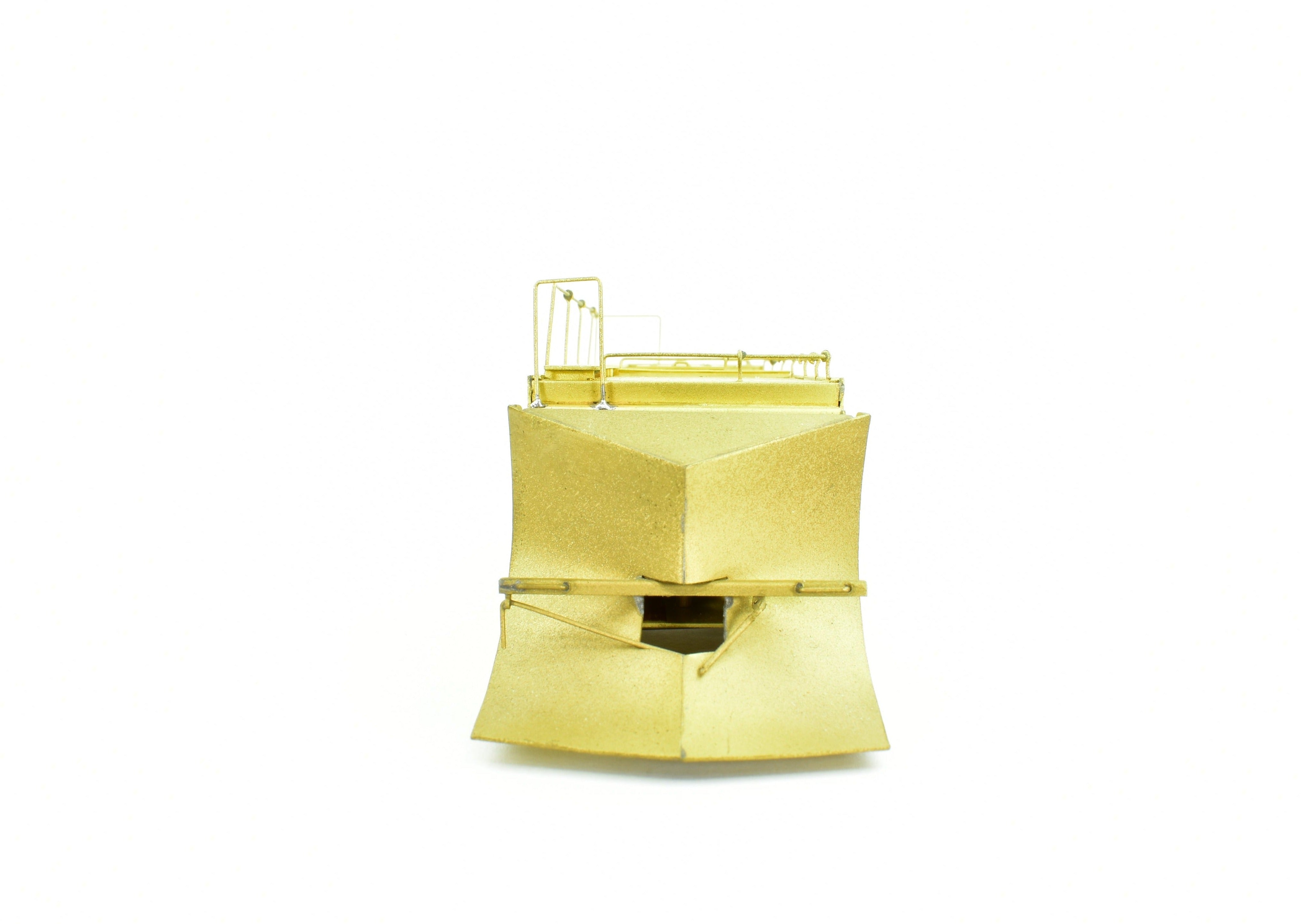 HO Scale Brass Oriental Limited Great Northern Wedge Snow Plow Model for Model Trains