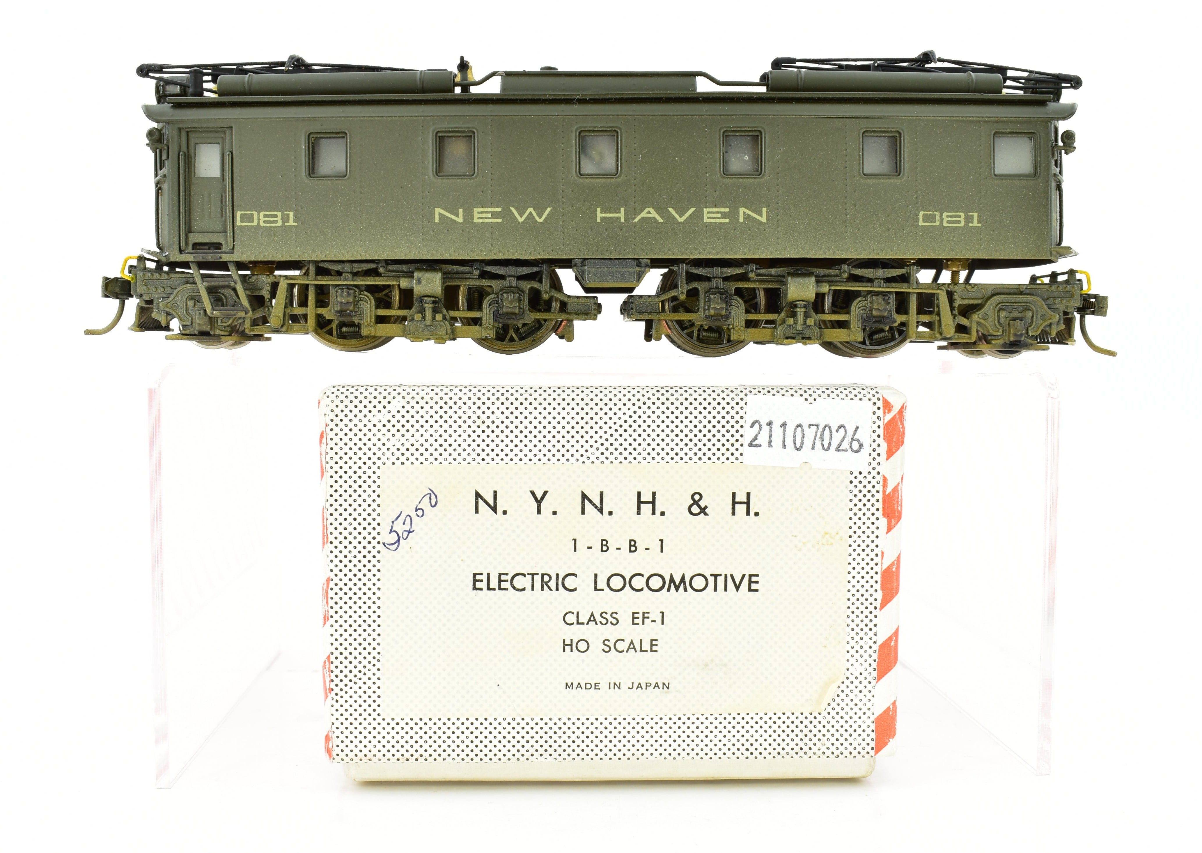 Custom Painted HO Brass MEW NH 1-B-B-1 EF-1 Electric Locomotive